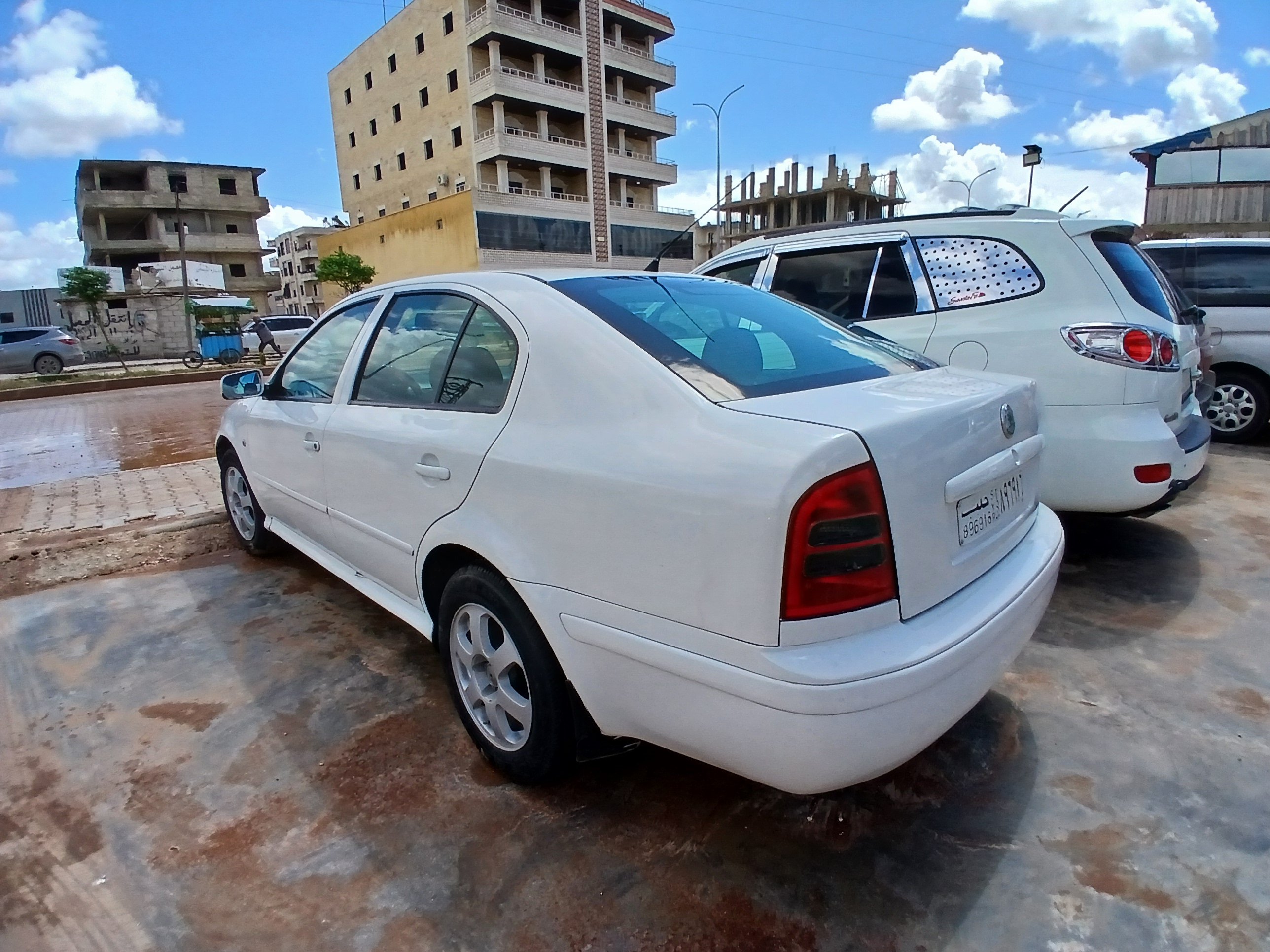 kilometrage car sale skoda octavia classic sedan used 2006 aleppo jj image
