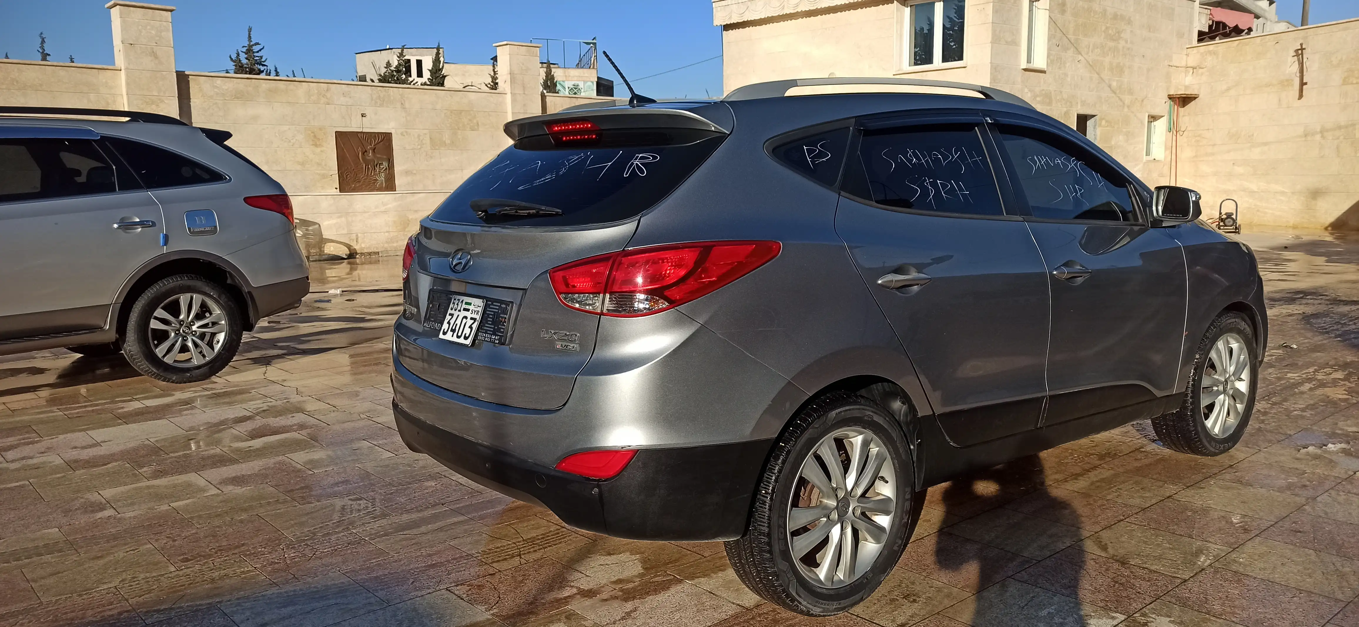 kilometrage car sale hyundai tucson lx20 evgt suv used 2010 aleppo zf image