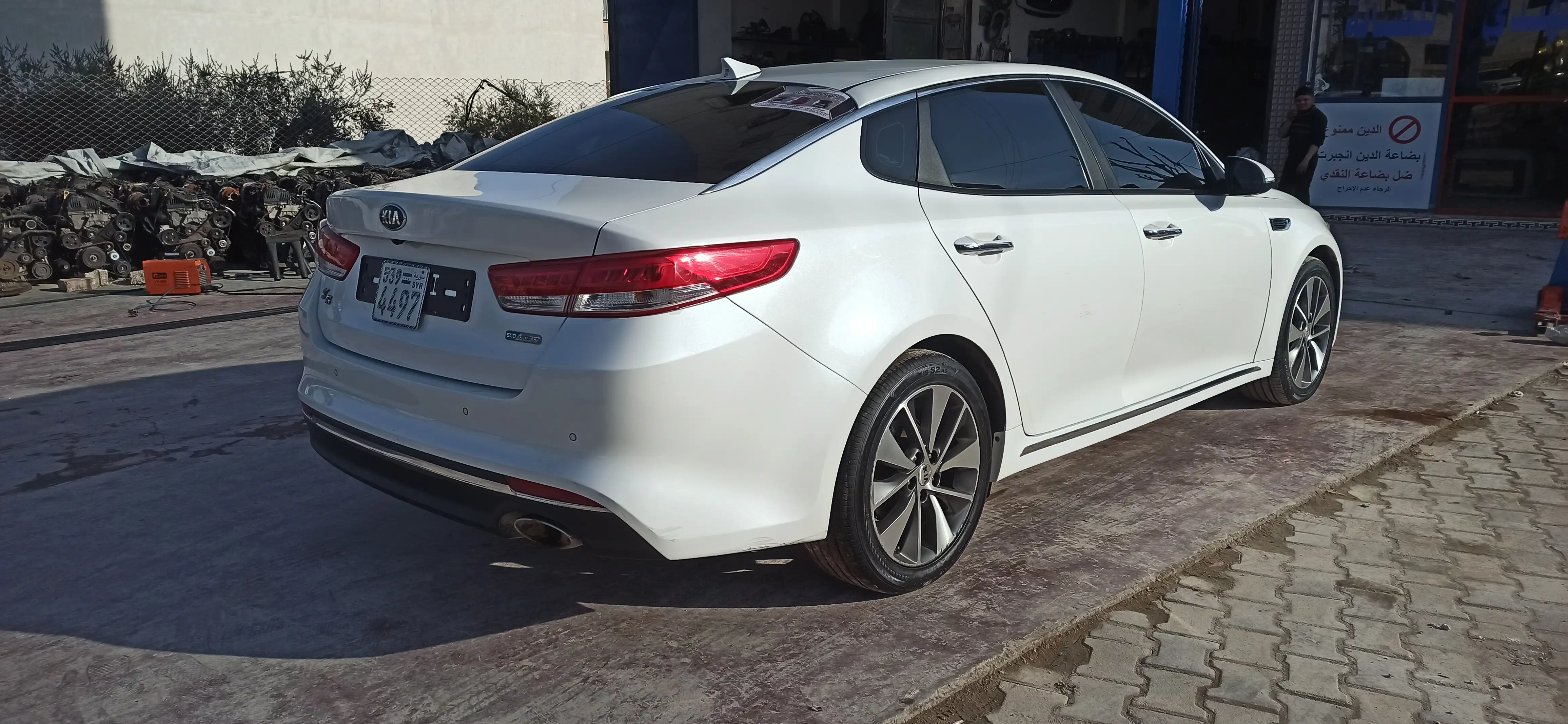 kilometrage car sale kia k5 standard sedan used 2017 aleppo td image