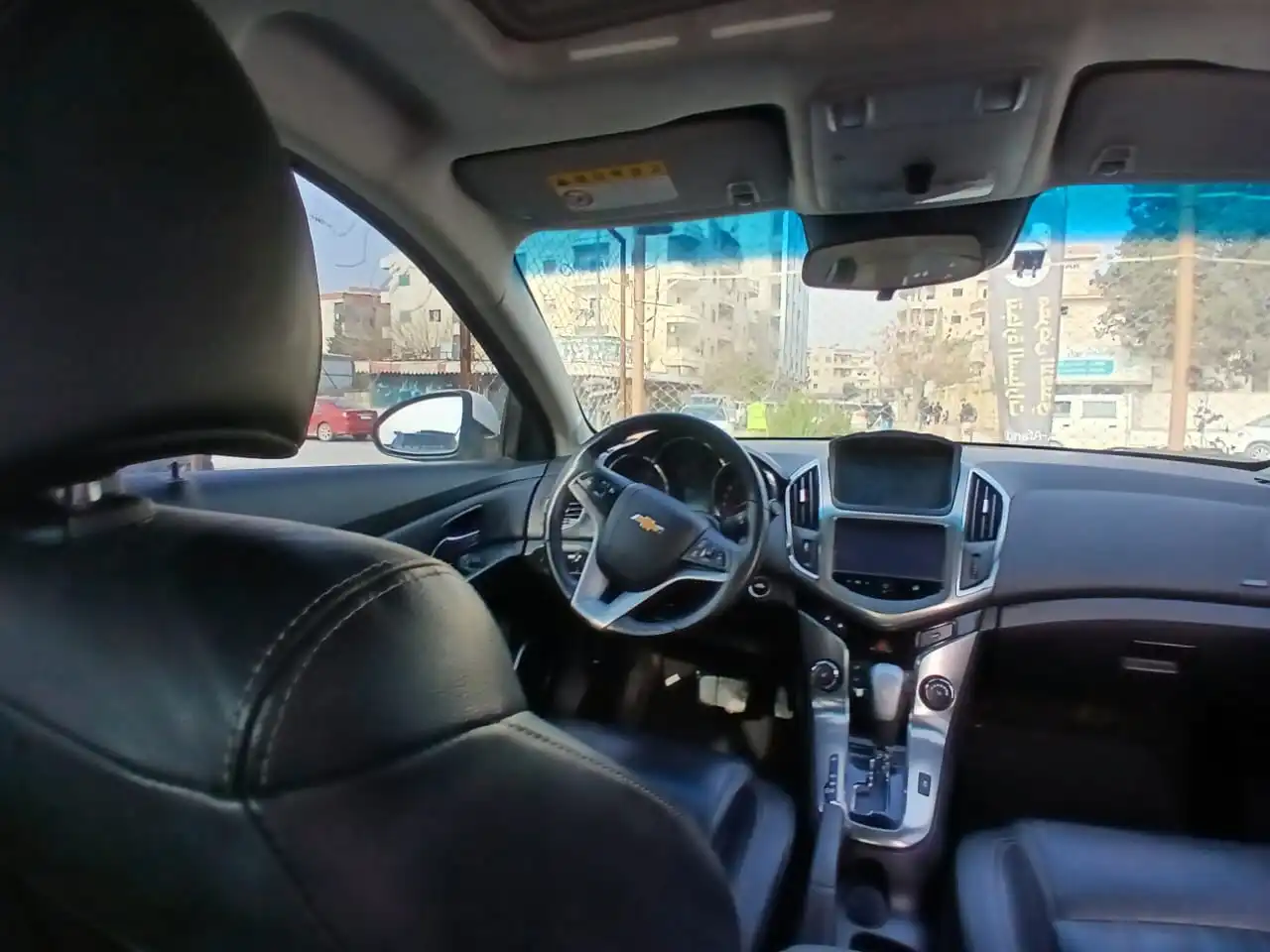 kilometrage car sale chevrolet cruze lt sedan used 2015 aleppo sy image