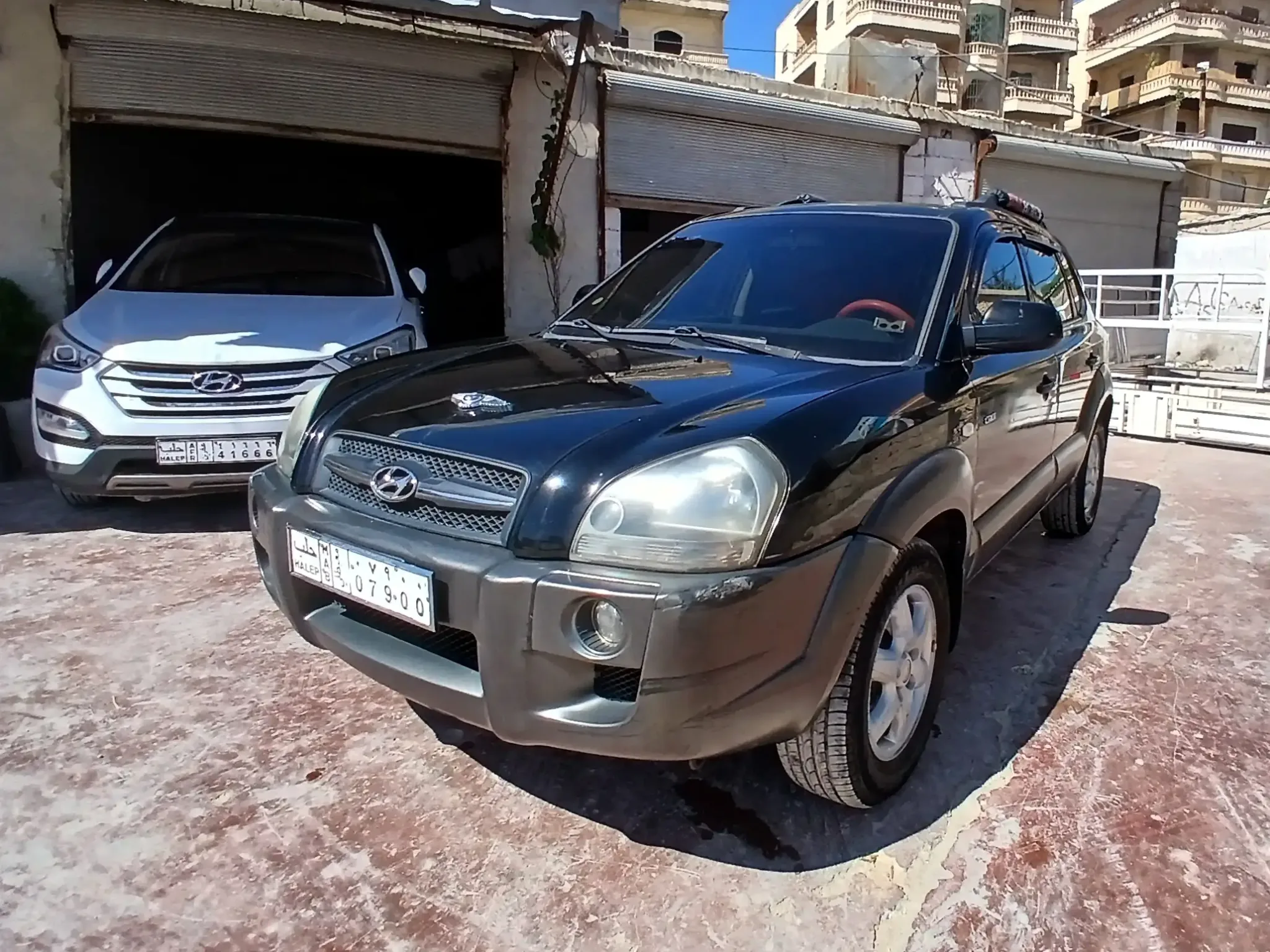 kilometrage car sale hyundai tucson standard suv used 2006 aleppo qn card image