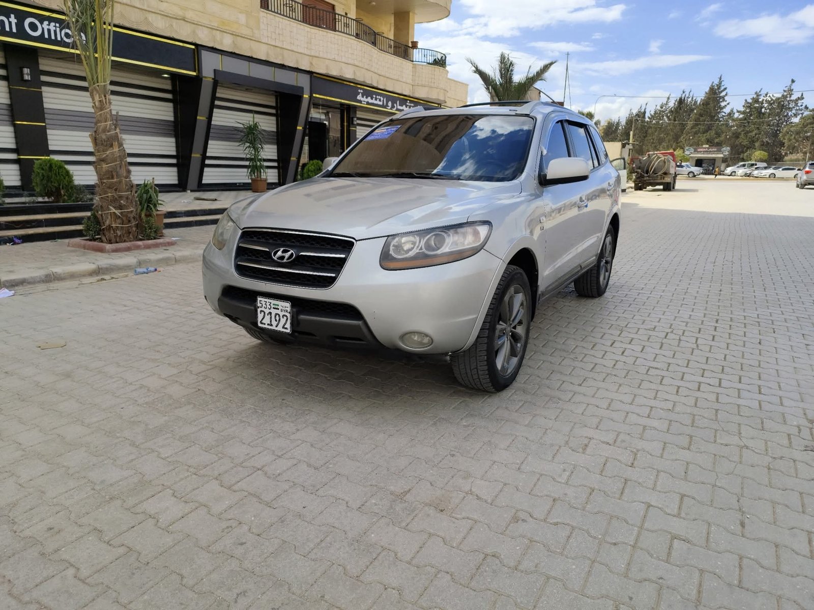 kilometrage car sale hyundai santa fe evgt suv used 2007 aleppo br card image