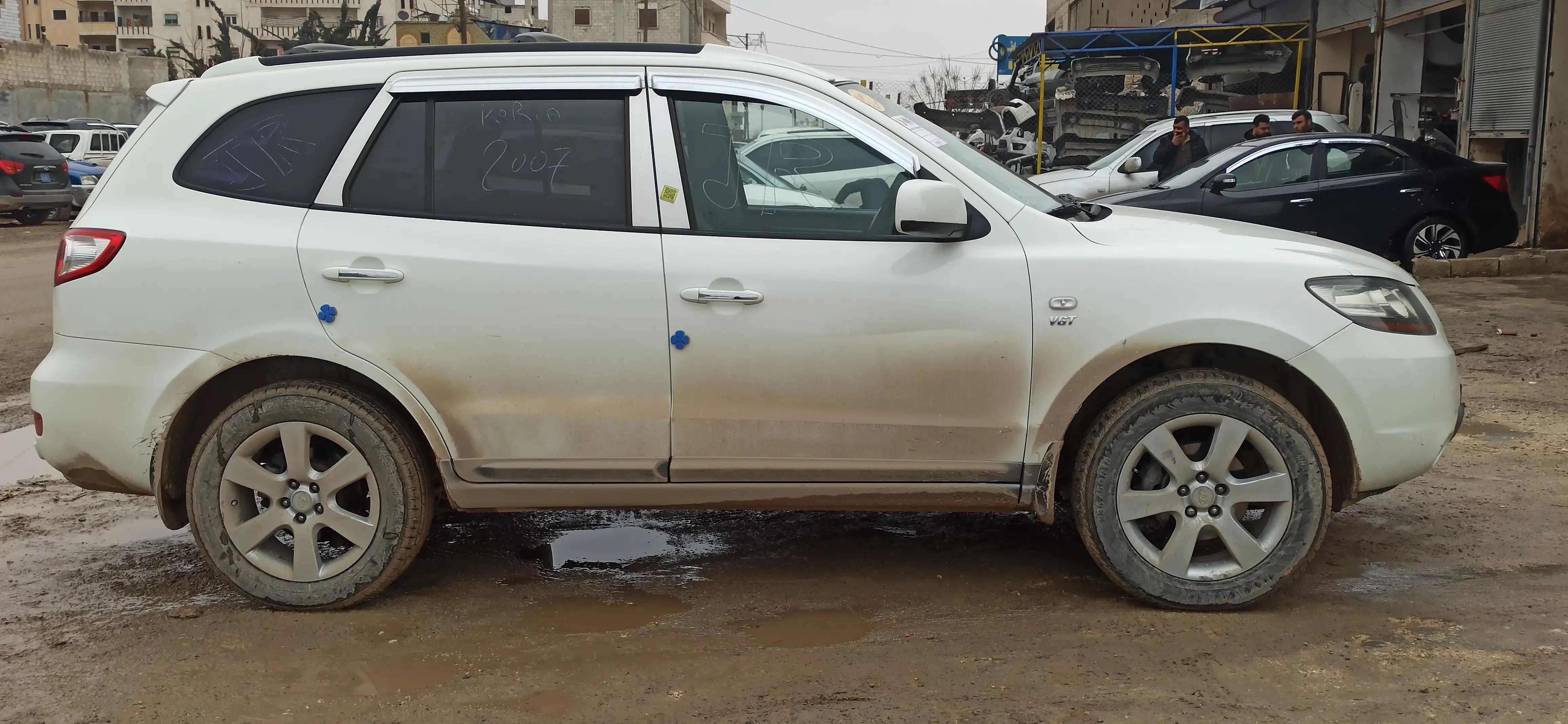 kilometrage car sale hyundai santa fe mlx suv used 2007 aleppo ss image