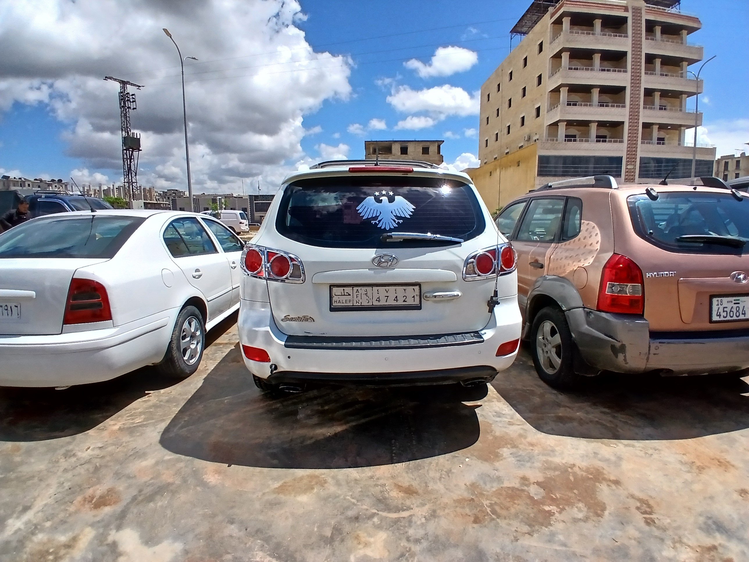 kilometrage car sale hyundai santa fe mlx suv used 2006 aleppo so image