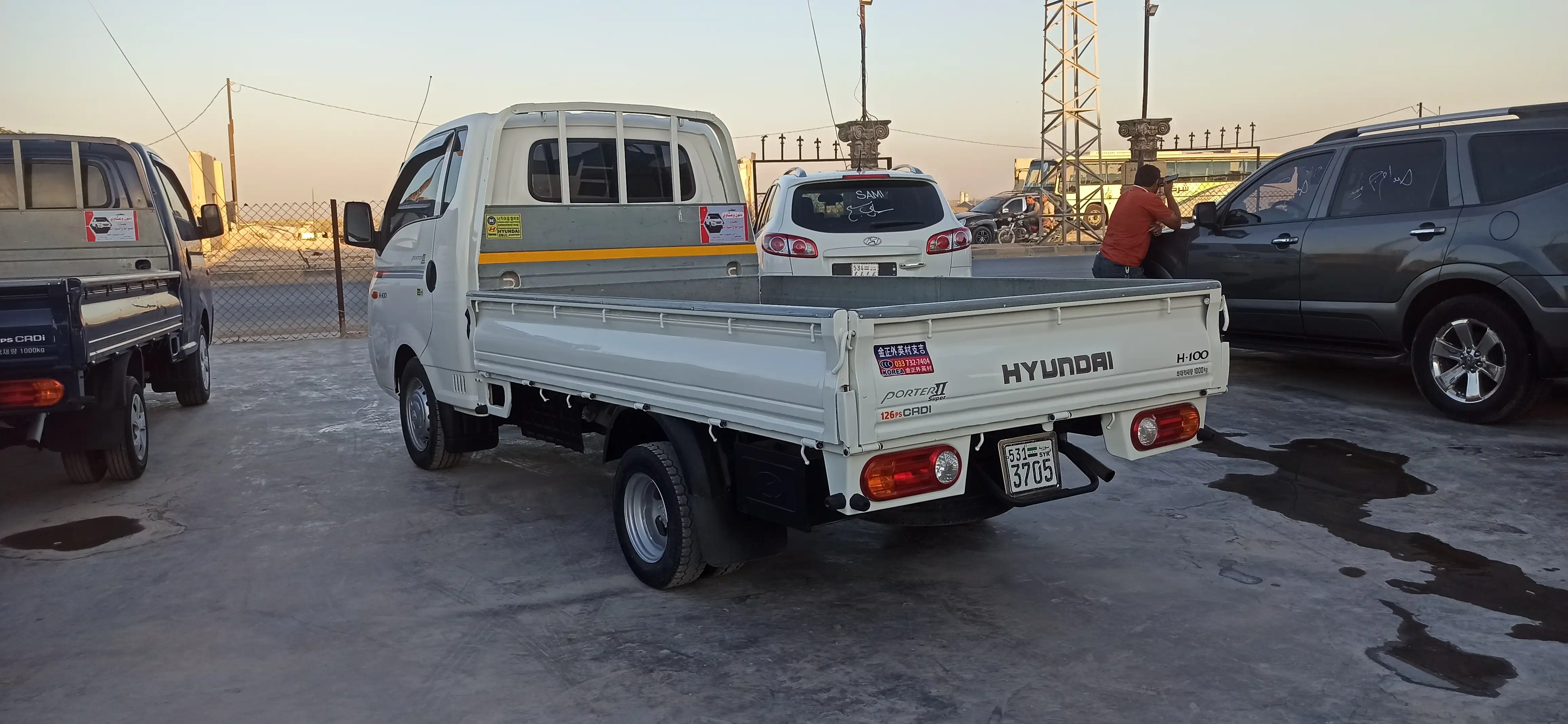 kilometrage car sale hyundai porter 2 crdi cargo truck used 2010 aleppo vh image