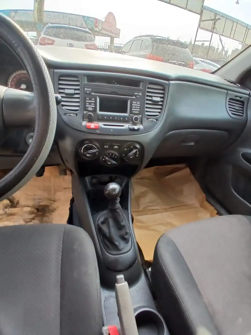 kilometrage car sale kia rio s sedan 2011 aleppo vu image