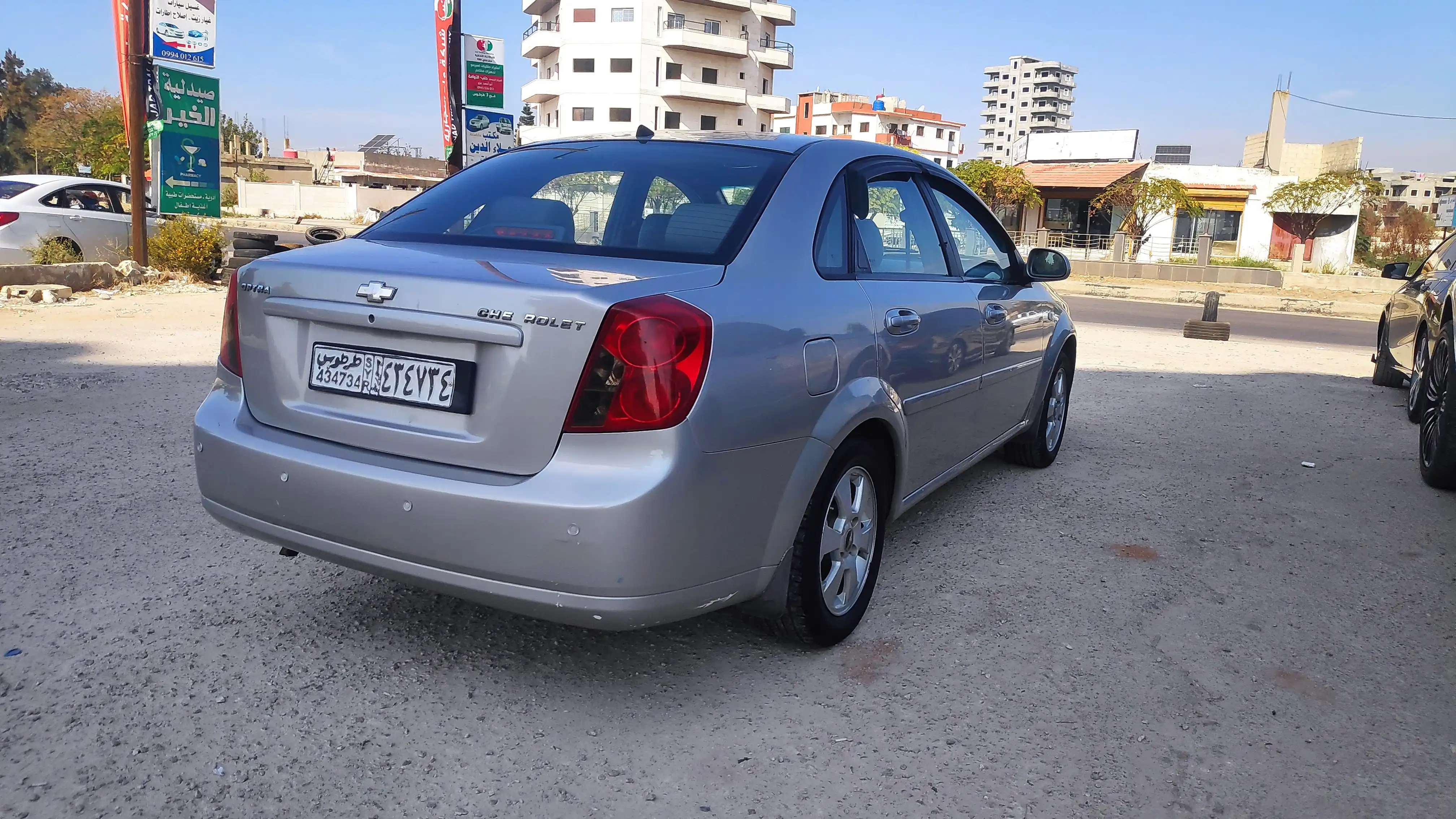 kilometrage car sale chevrolet optra ls sedan used 2009 tartus ly image