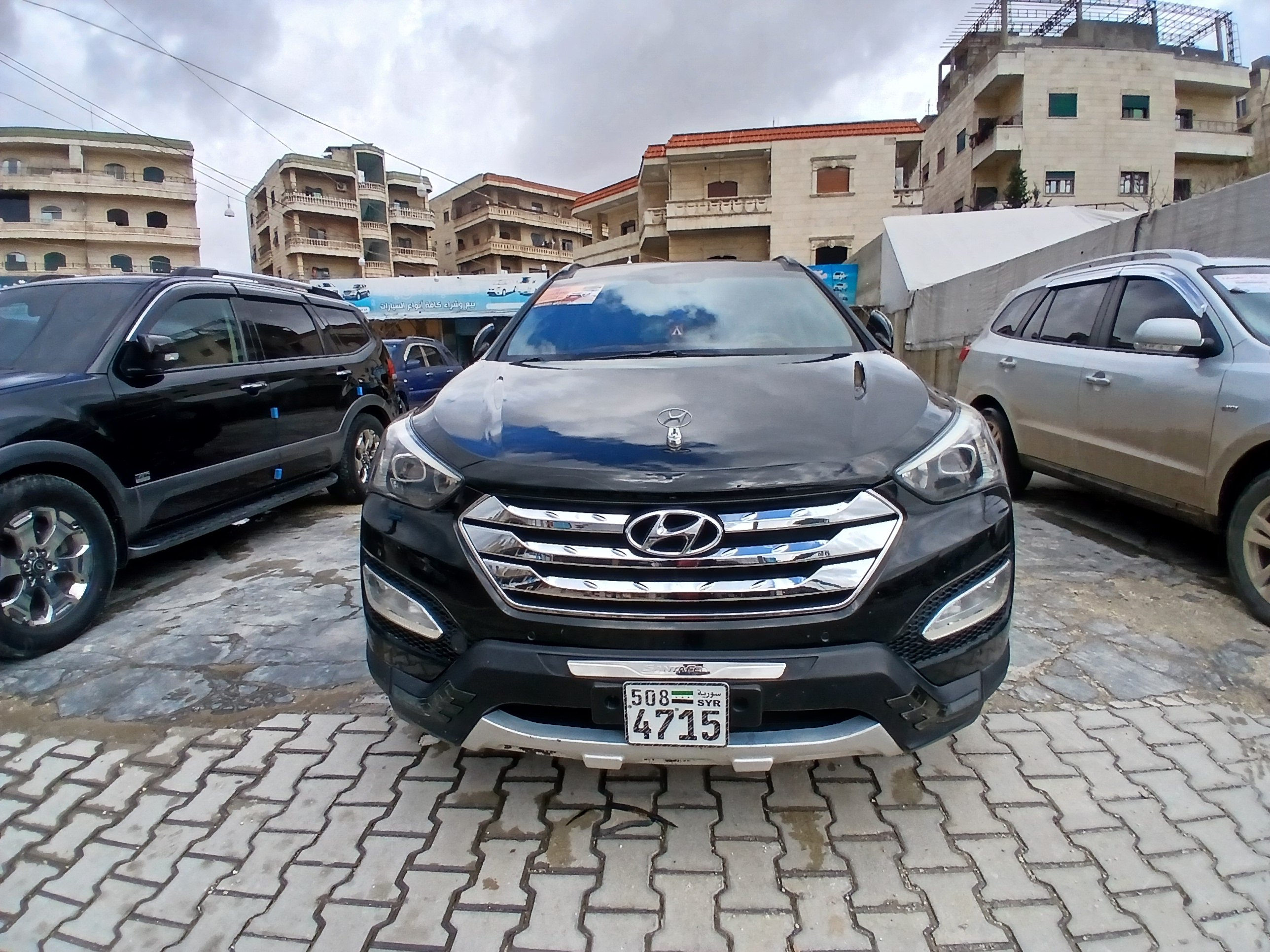 kilometrage car sale hyundai santa fe evgt suv used 2013 aleppo im image