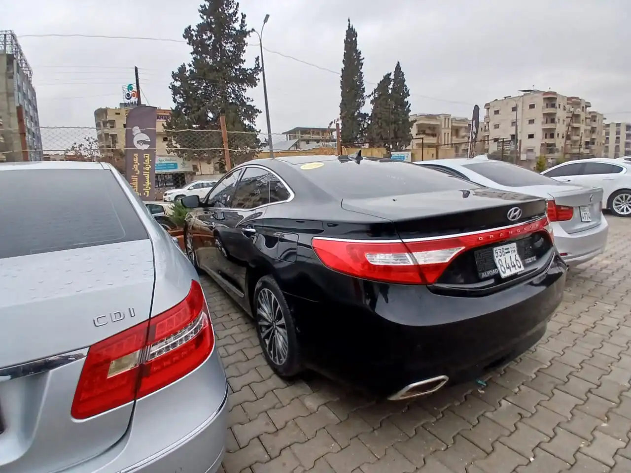 kilometrage car sale hyundai grandeur hg 220 sedan used 2015 aleppo qn image