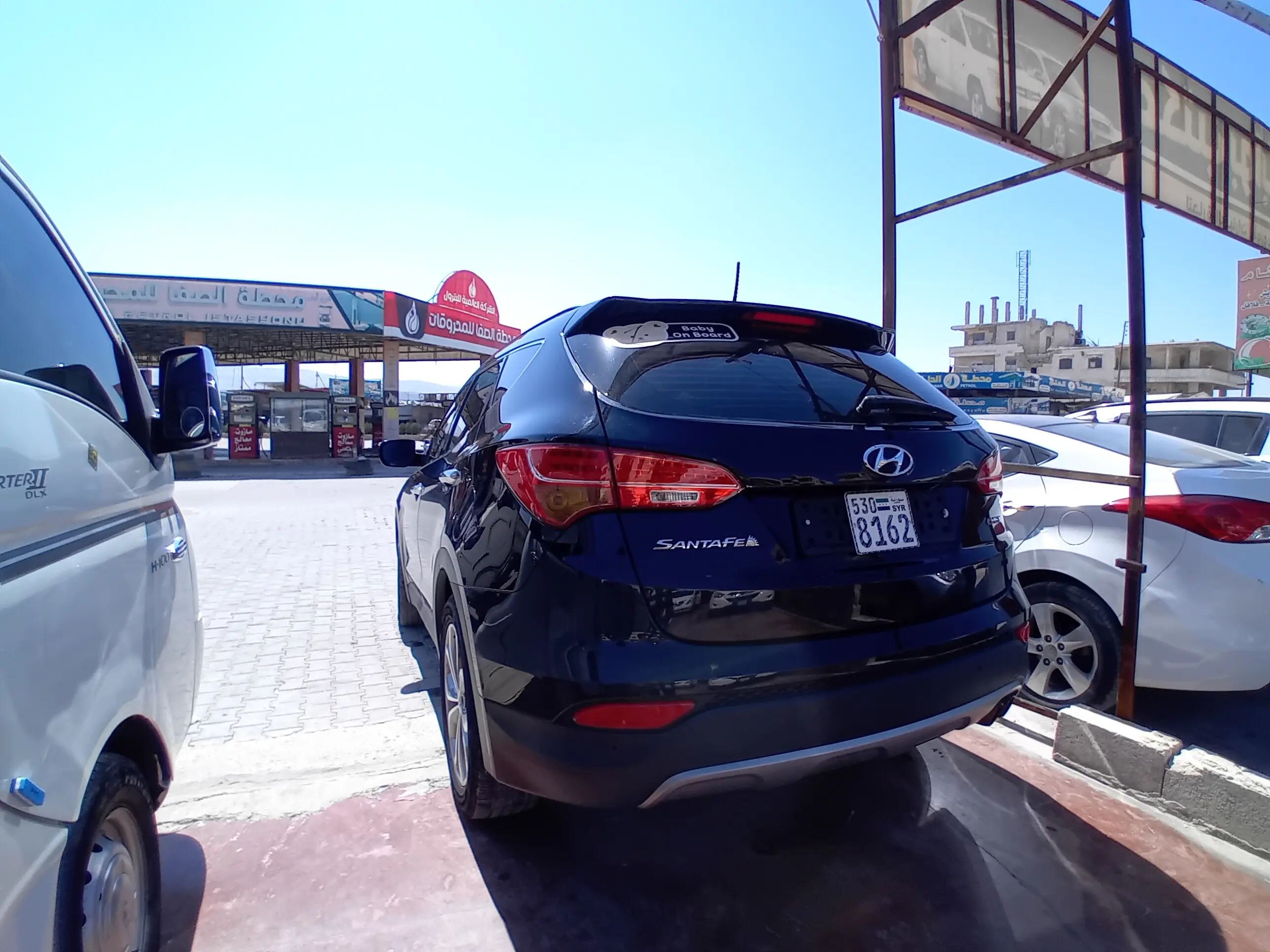 kilometrage car sale hyundai santa fe evgt suv used 2013 aleppo kj image