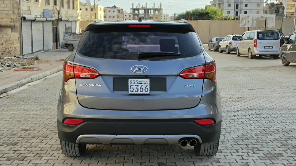 kilometrage car sale hyundai santa fe e vgt suv used 2014 aleppo zh image