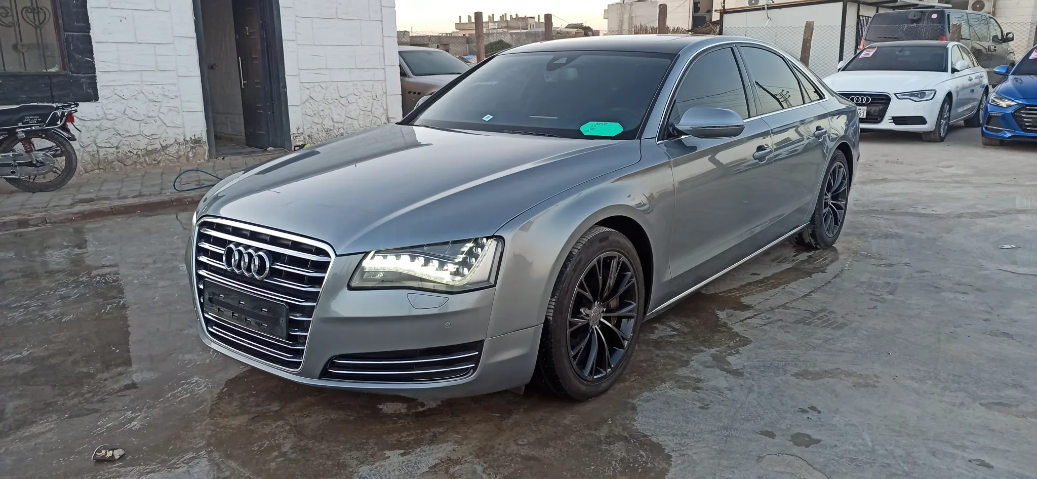 kilometrage car sale audi a8 quattro 42 42 sedan used 2011 aleppo er image