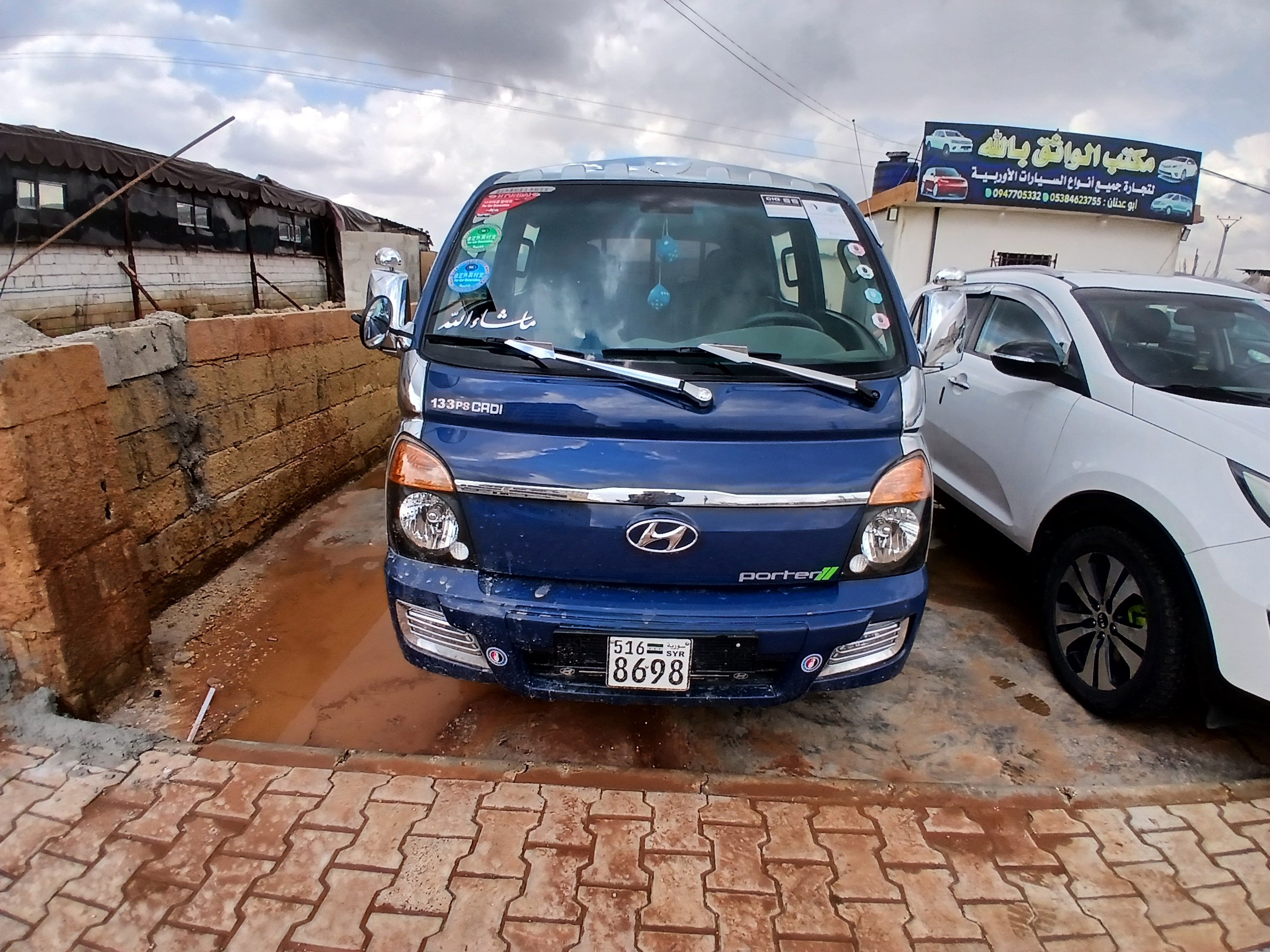 kilometrage car sale hyundai porter ii 2 crdi cargo truck used 2014 aleppo yh image