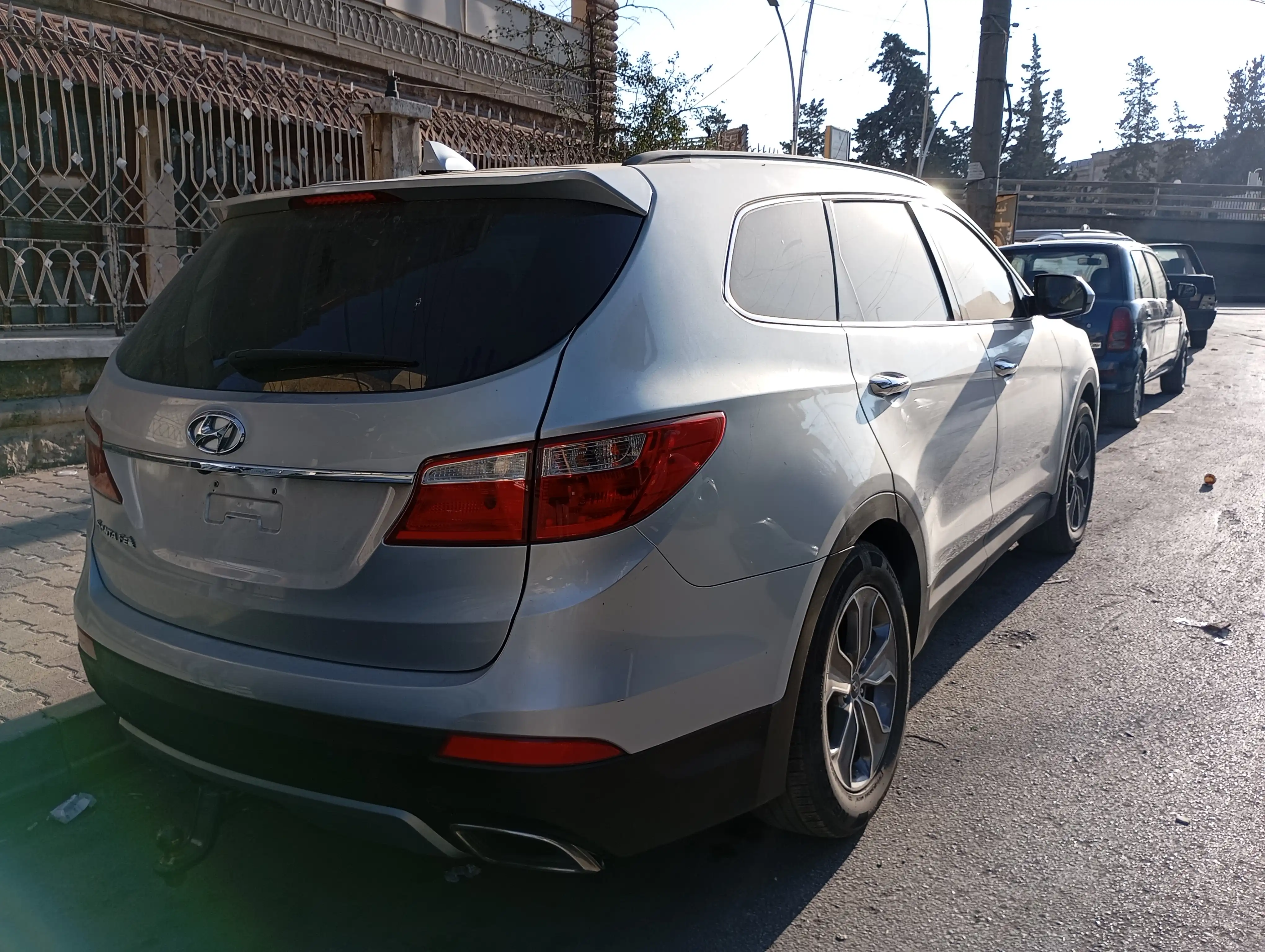 kilometrage car sale hyundai santa fe evgt suv used 2017 aleppo cf image