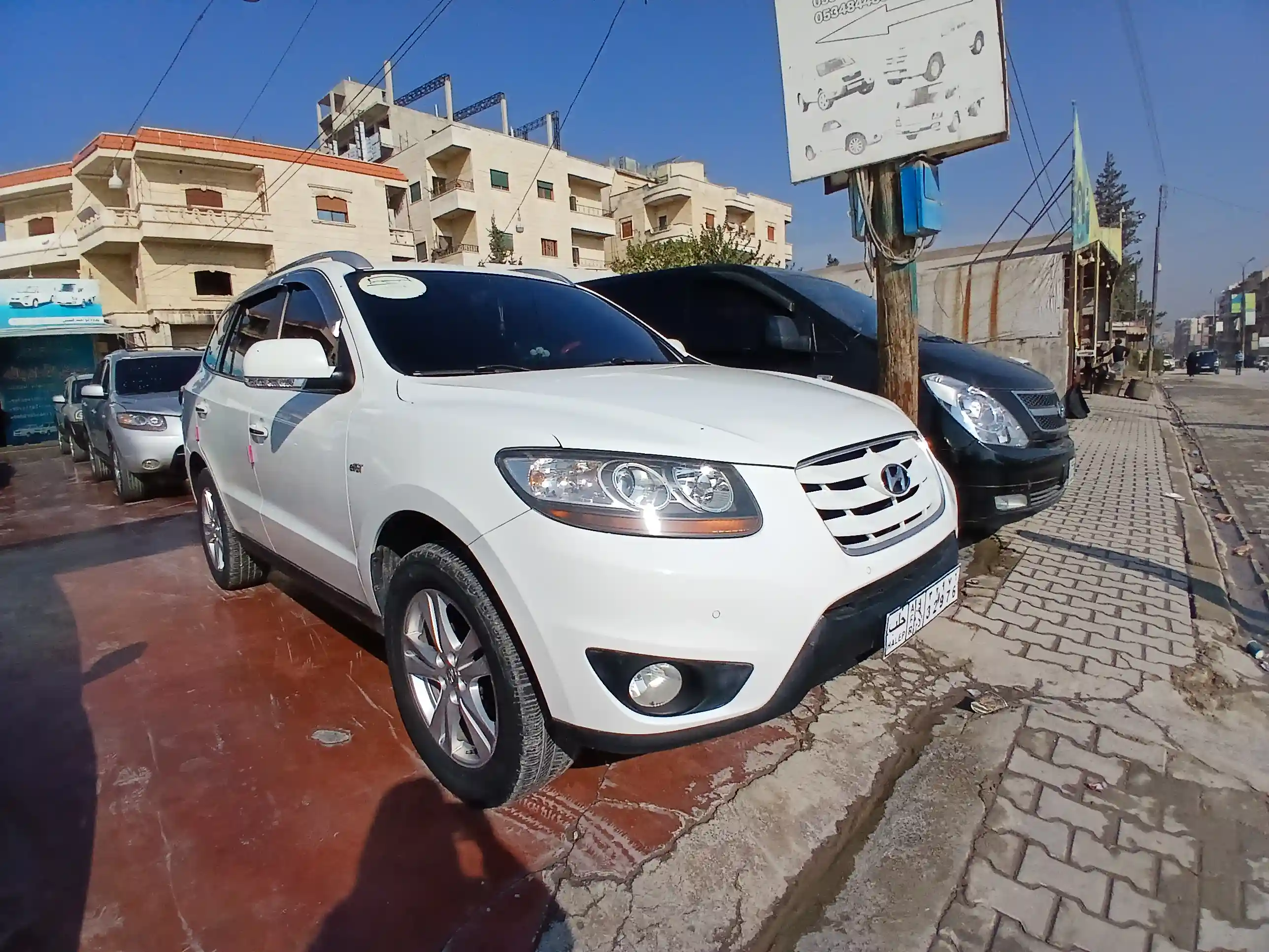 kilometrage car sale hyundai santa fe mlx suv used 2011 aleppo pw image
