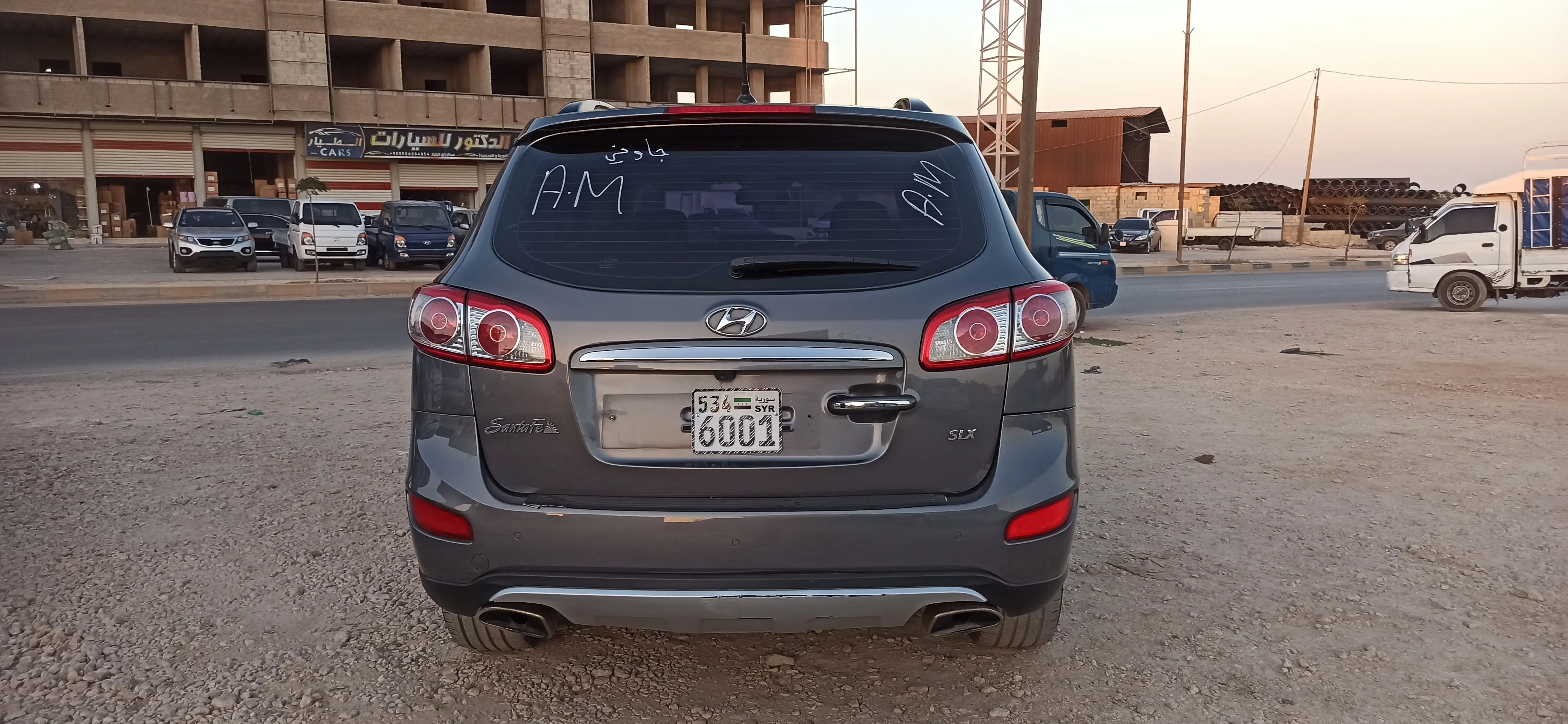 kilometrage car sale hyundai santa fe slx suv used 2012 aleppo pv image