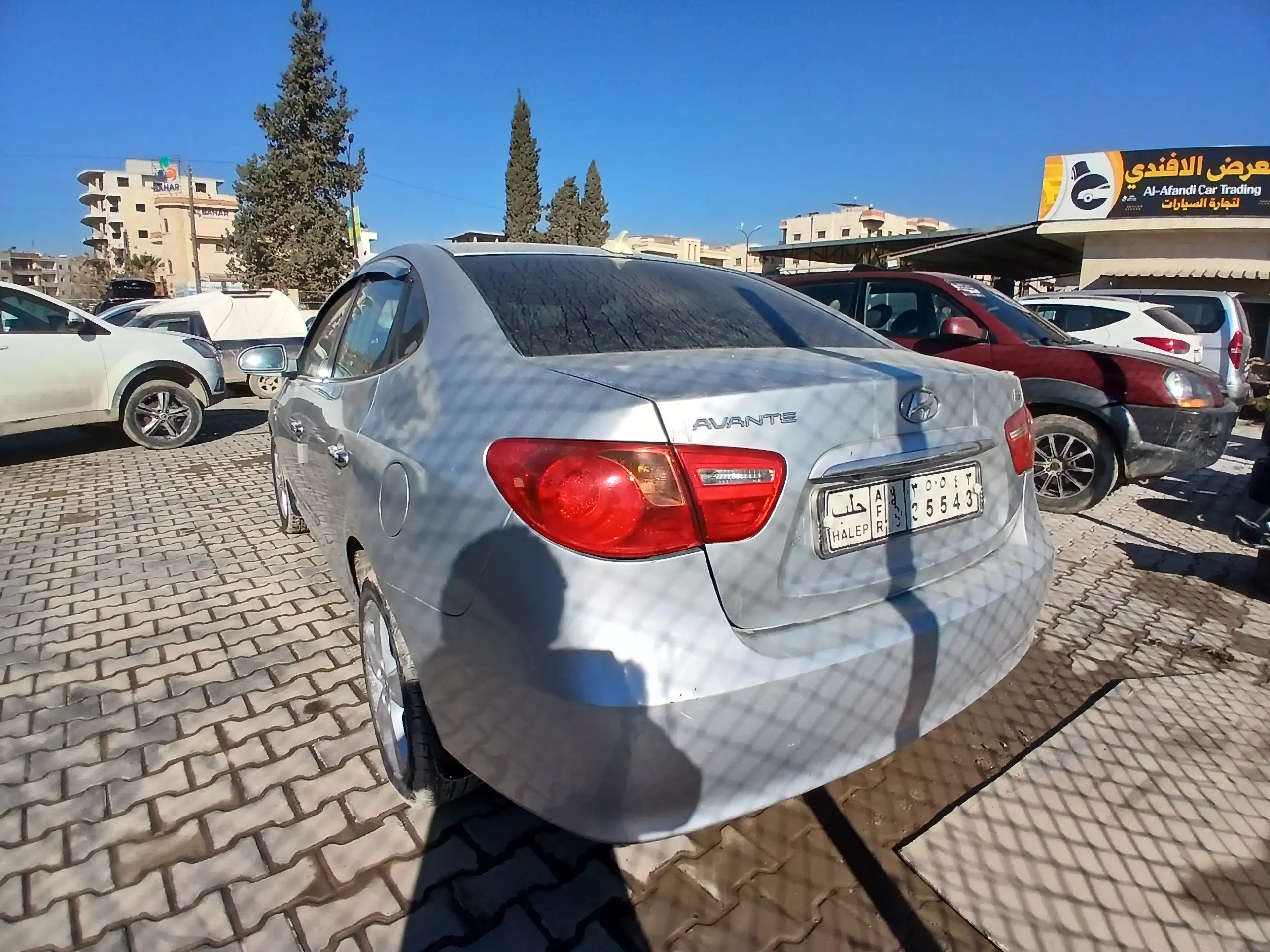 kilometrage car sale hyundai avante e16 sedan used 2007 aleppo ks image