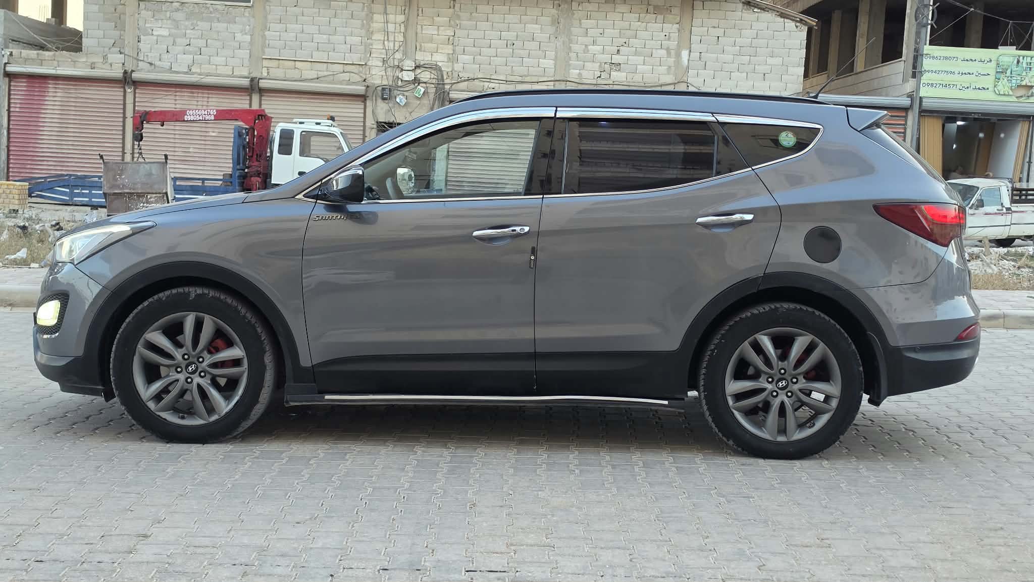 kilometrage car sale hyundai santa fe e vgt suv used 2013 aleppo zv image