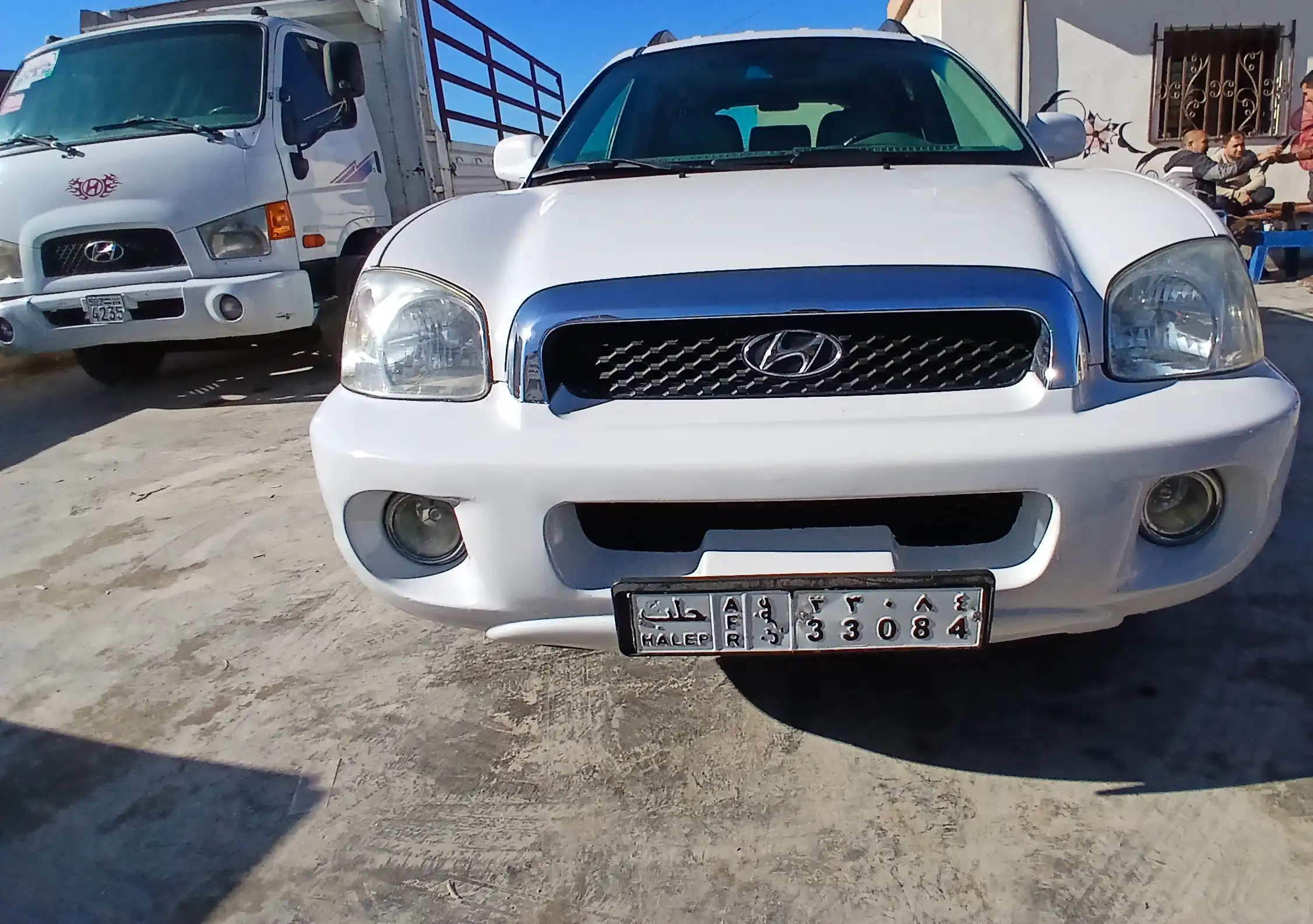 kilometrage car sale hyundai santa fe gold suv used 2005 aleppo wx image