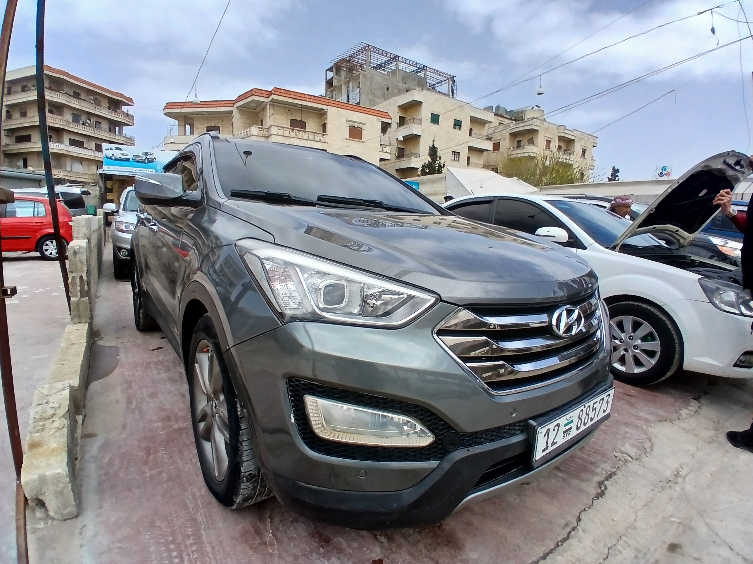 kilometrage car sale hyundai santa fe evgt suv used 2014 aleppo dr image