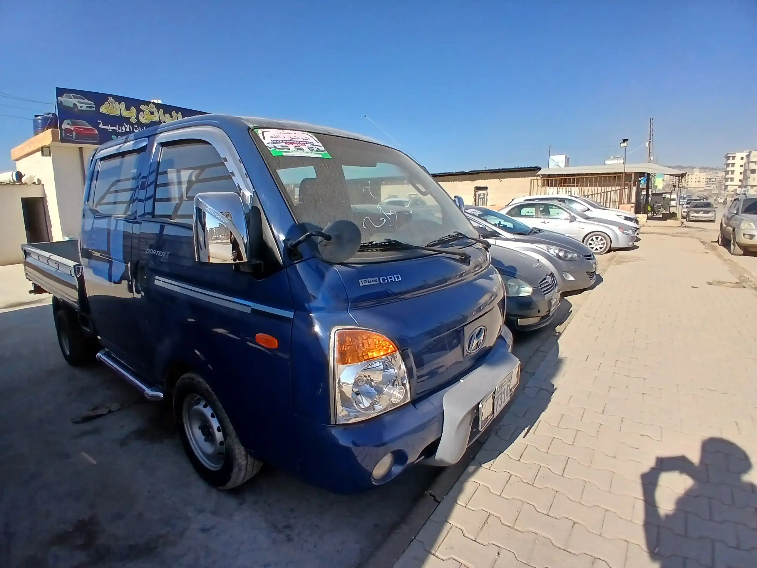 kilometrage car sale hyundai porter ii 2 crdi cargo truck used 2010 aleppo ih image