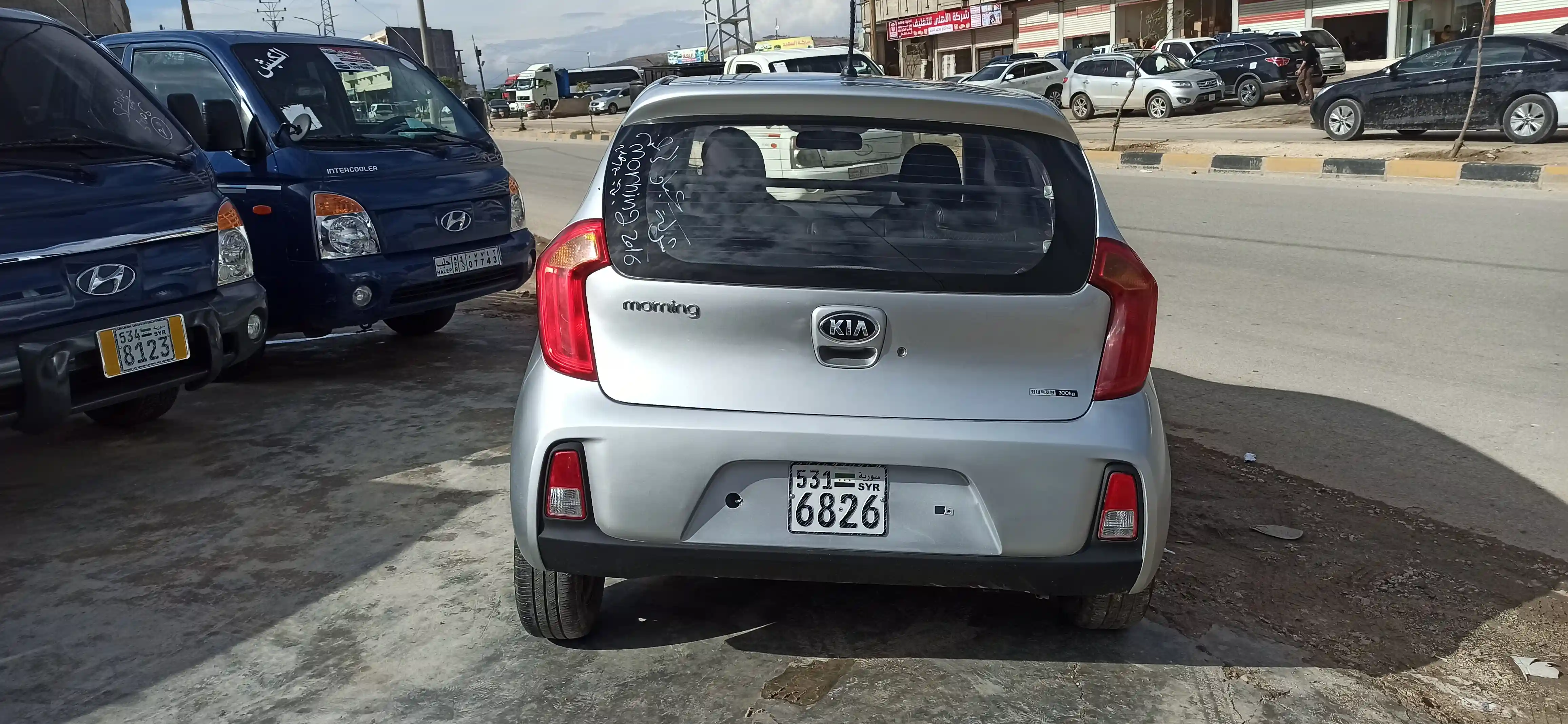 kilometrage car sale kia morning standard sedan used 2016 aleppo bv image