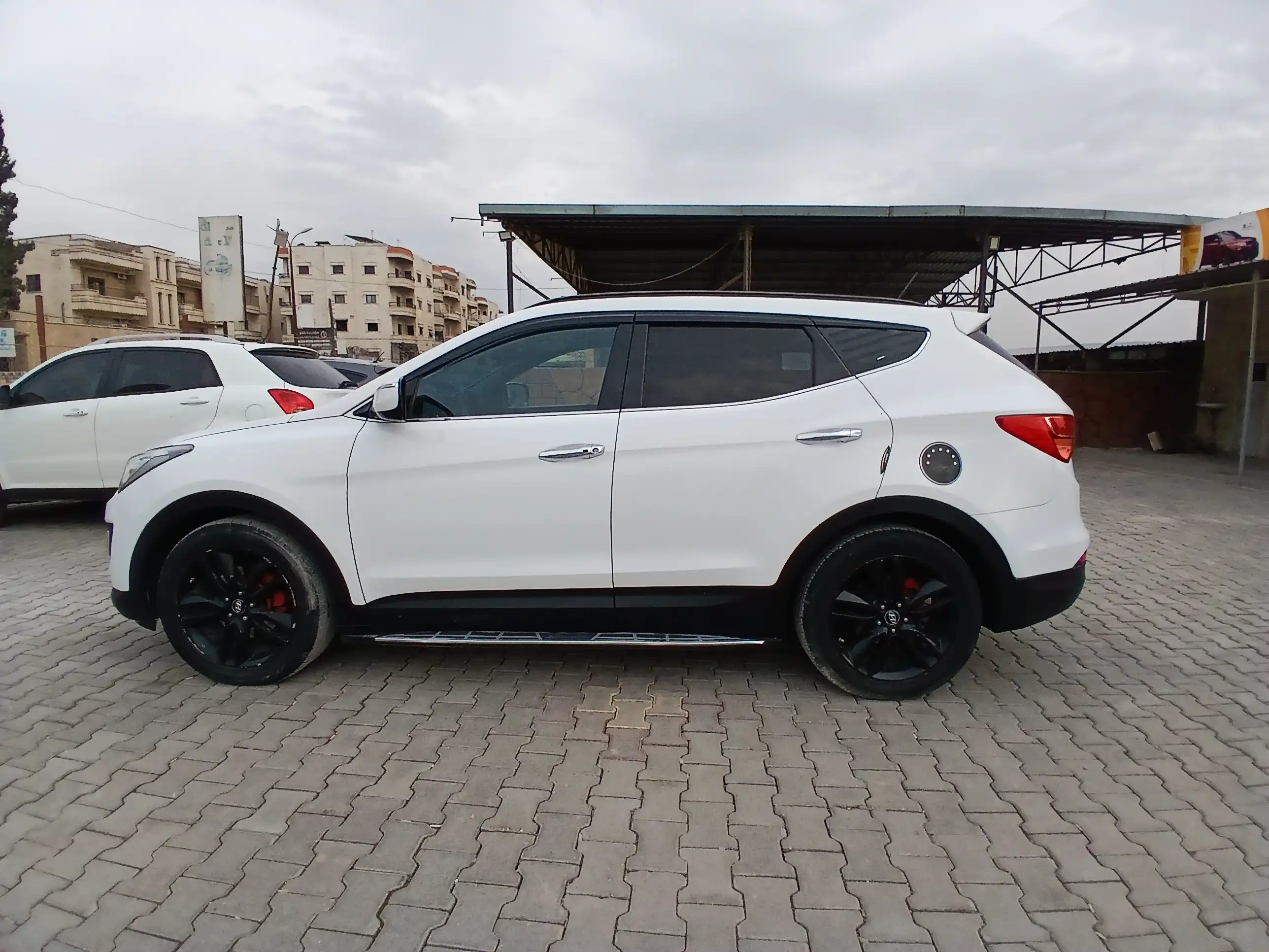 kilometrage car sale hyundai santa fe evgt suv used 2012 aleppo kd image