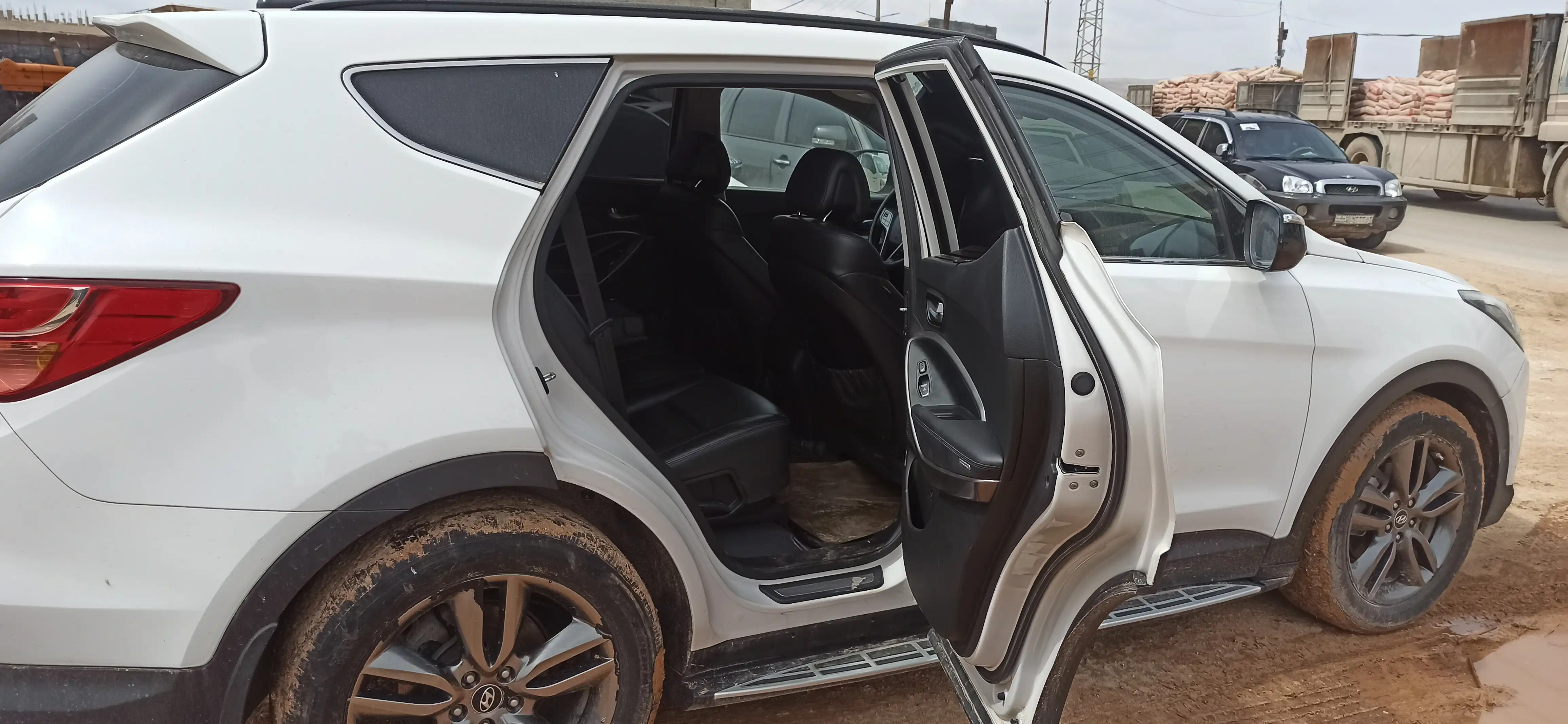 kilometrage car sale hyundai santa fe evgt suv used 2017 aleppo vd image