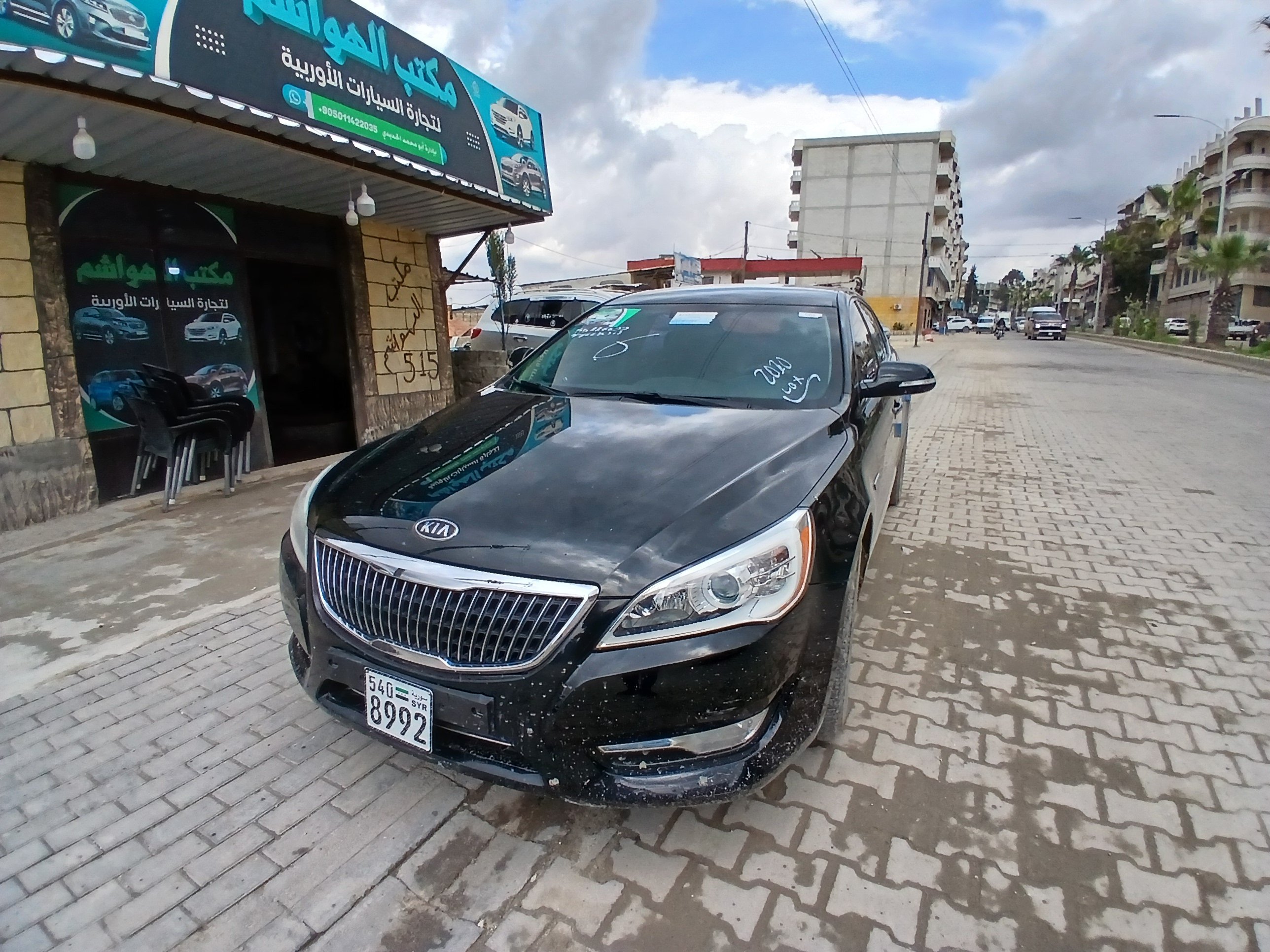 kilometrage car sale kia k7 standard sedan used 2010 aleppo iv image