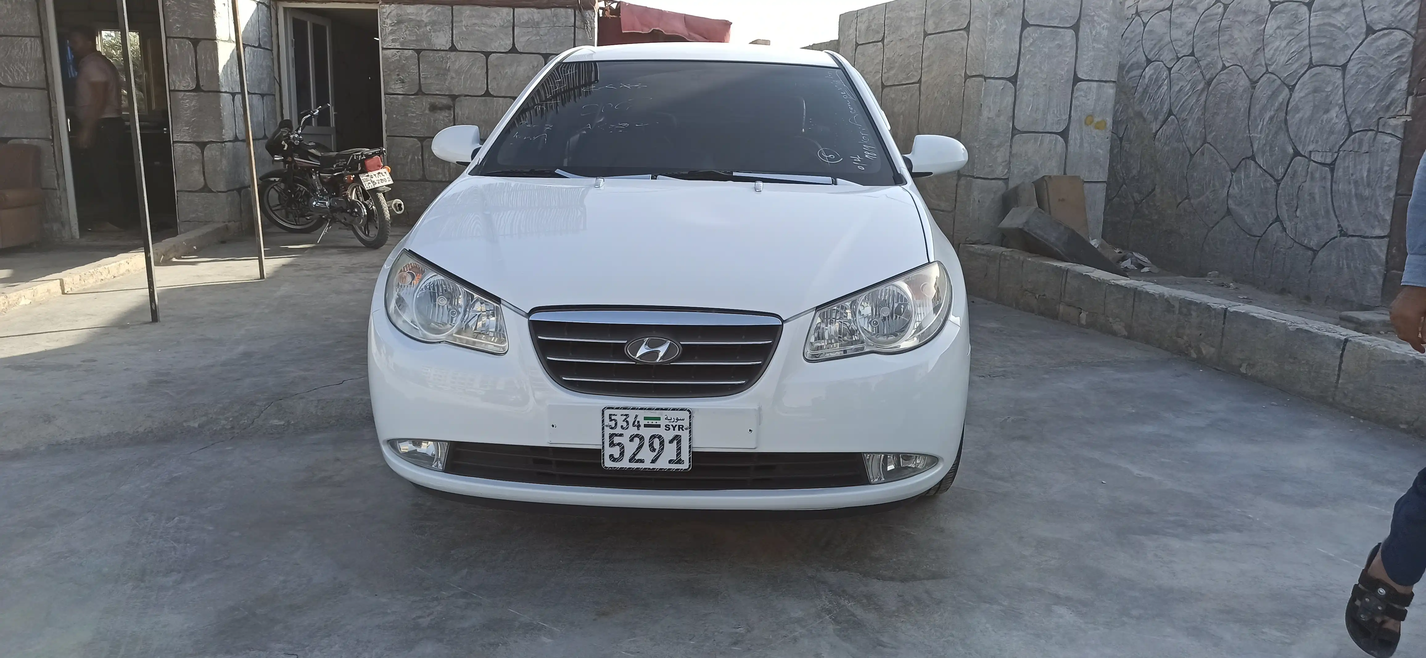 kilometrage car sale hyundai avante standard sedan used 2007 aleppo wn image