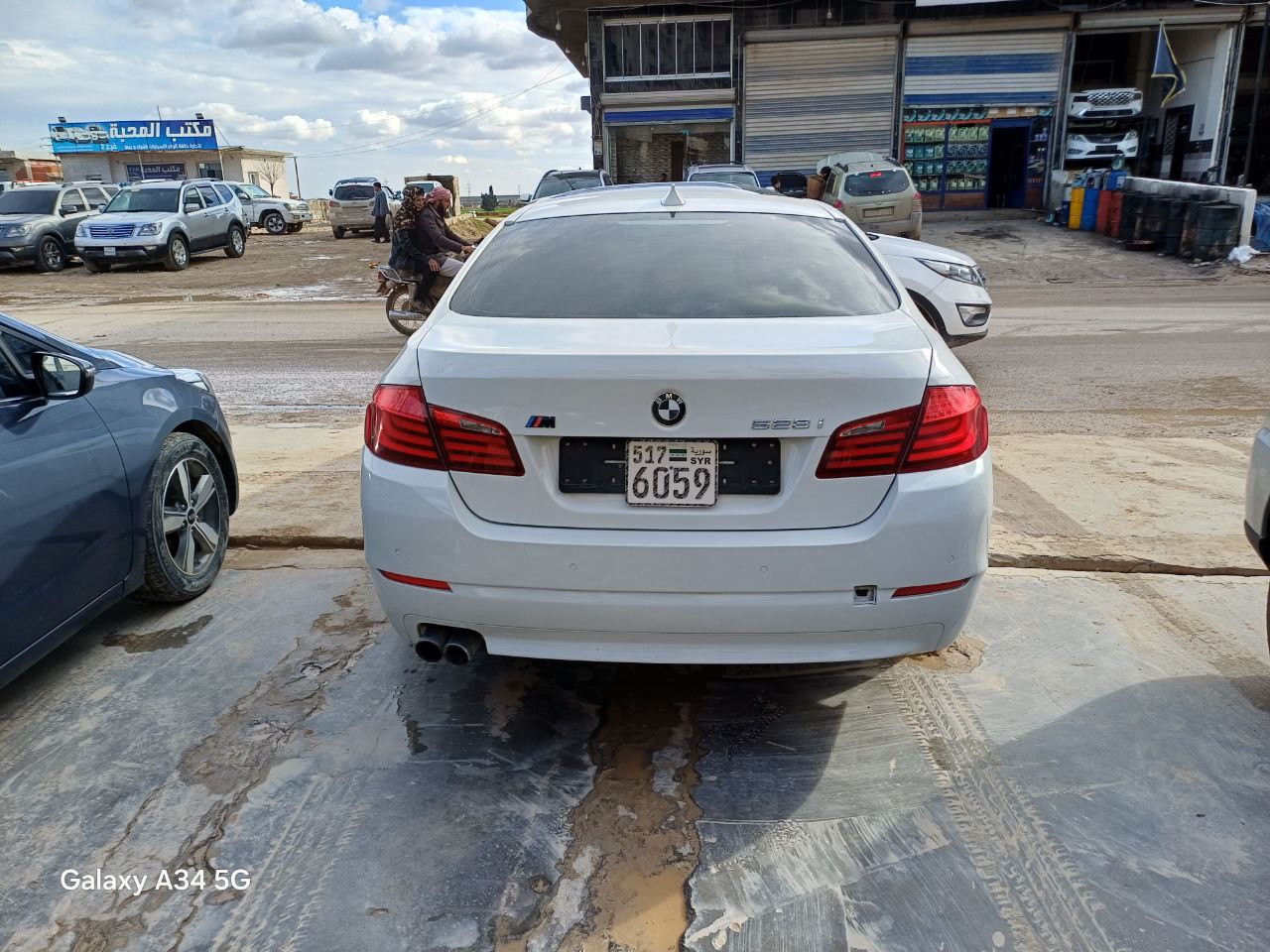 kilometrage car sale bmw 5 series 528 i sedan used 2013 aleppo bu image