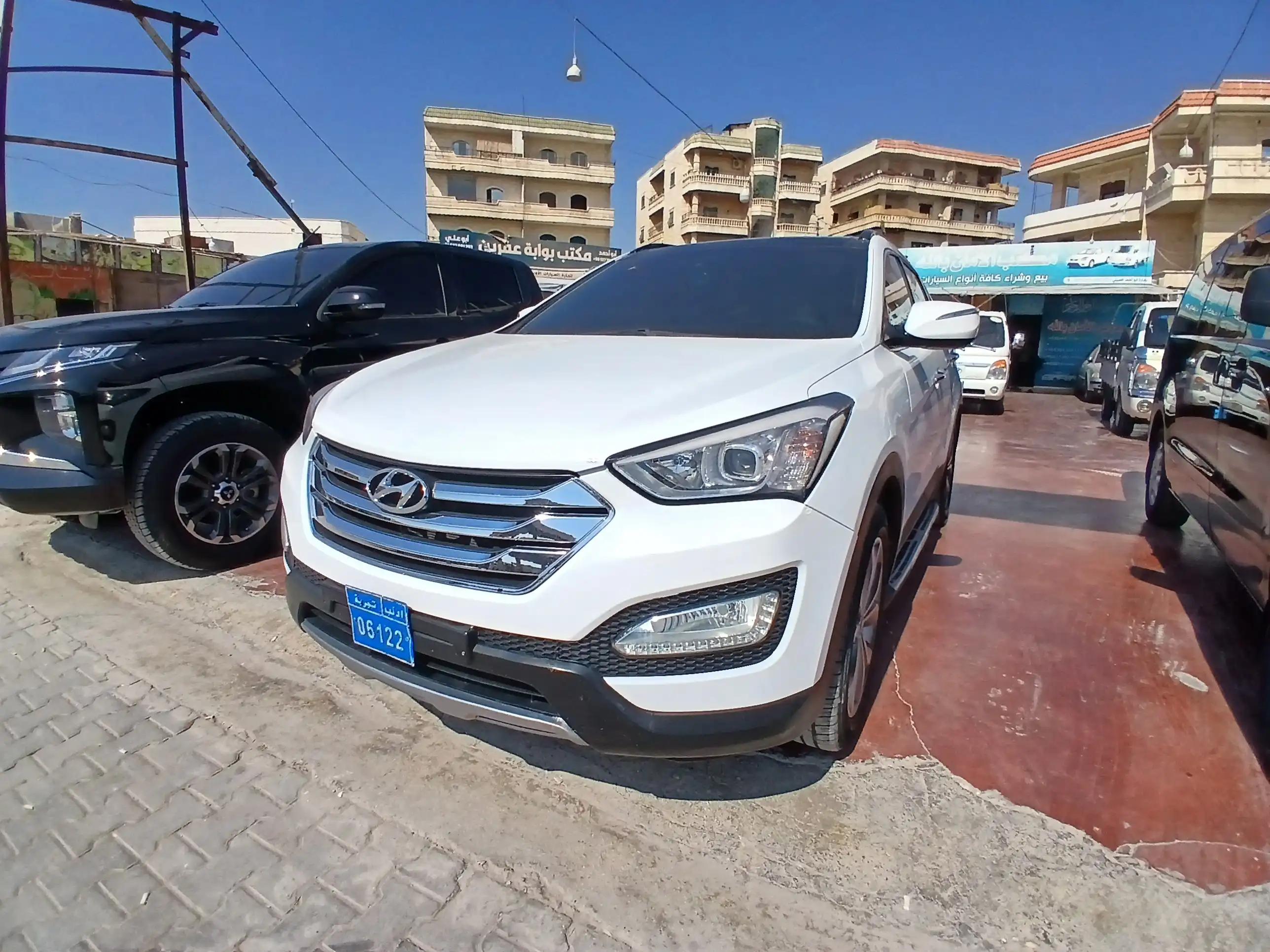 kilometrage car sale hyundai santa fe evgt suv used 2012 aleppo az image