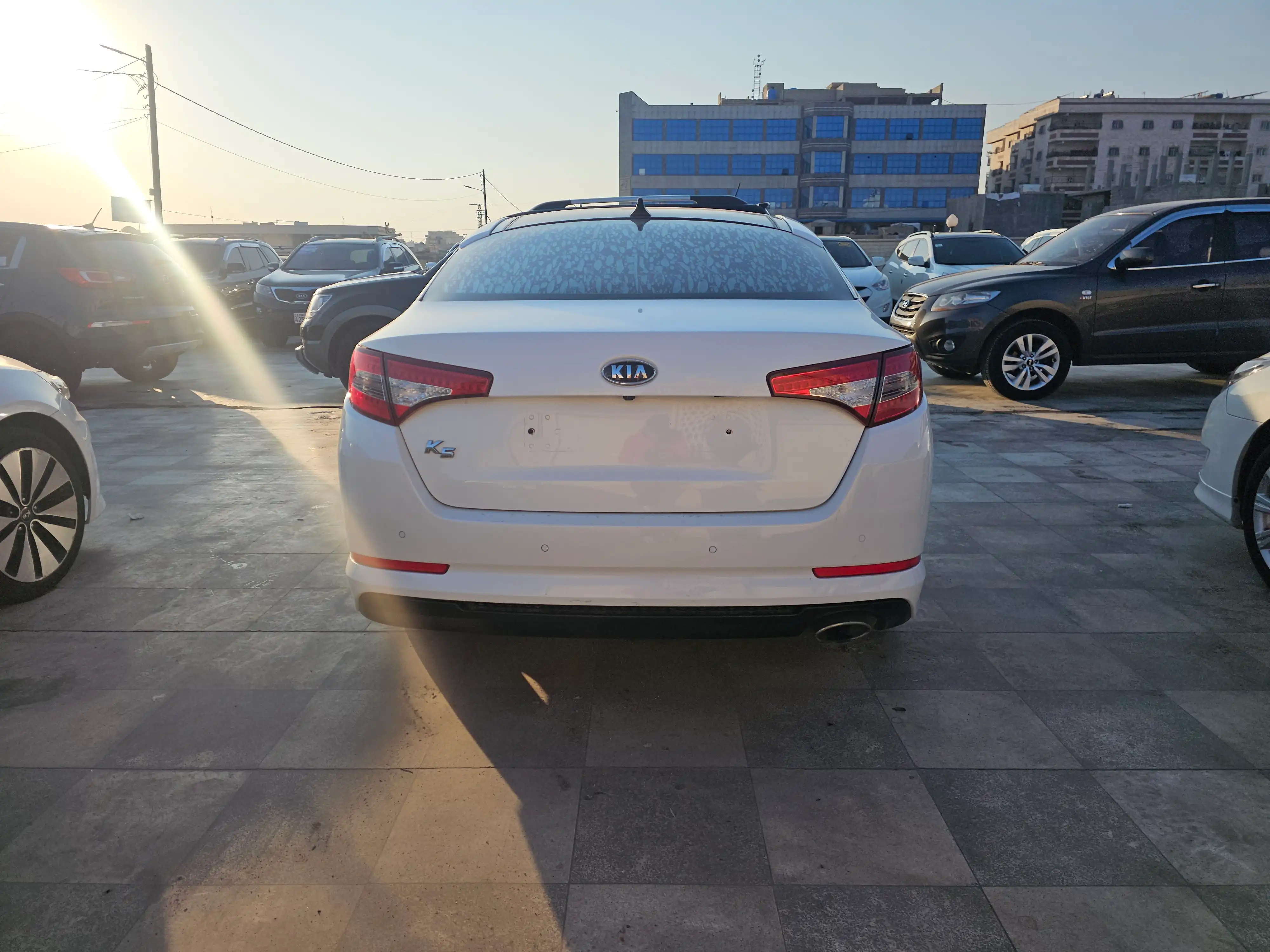 kilometrage car sale kia k5 standard sedan used 2011 aleppo pr image