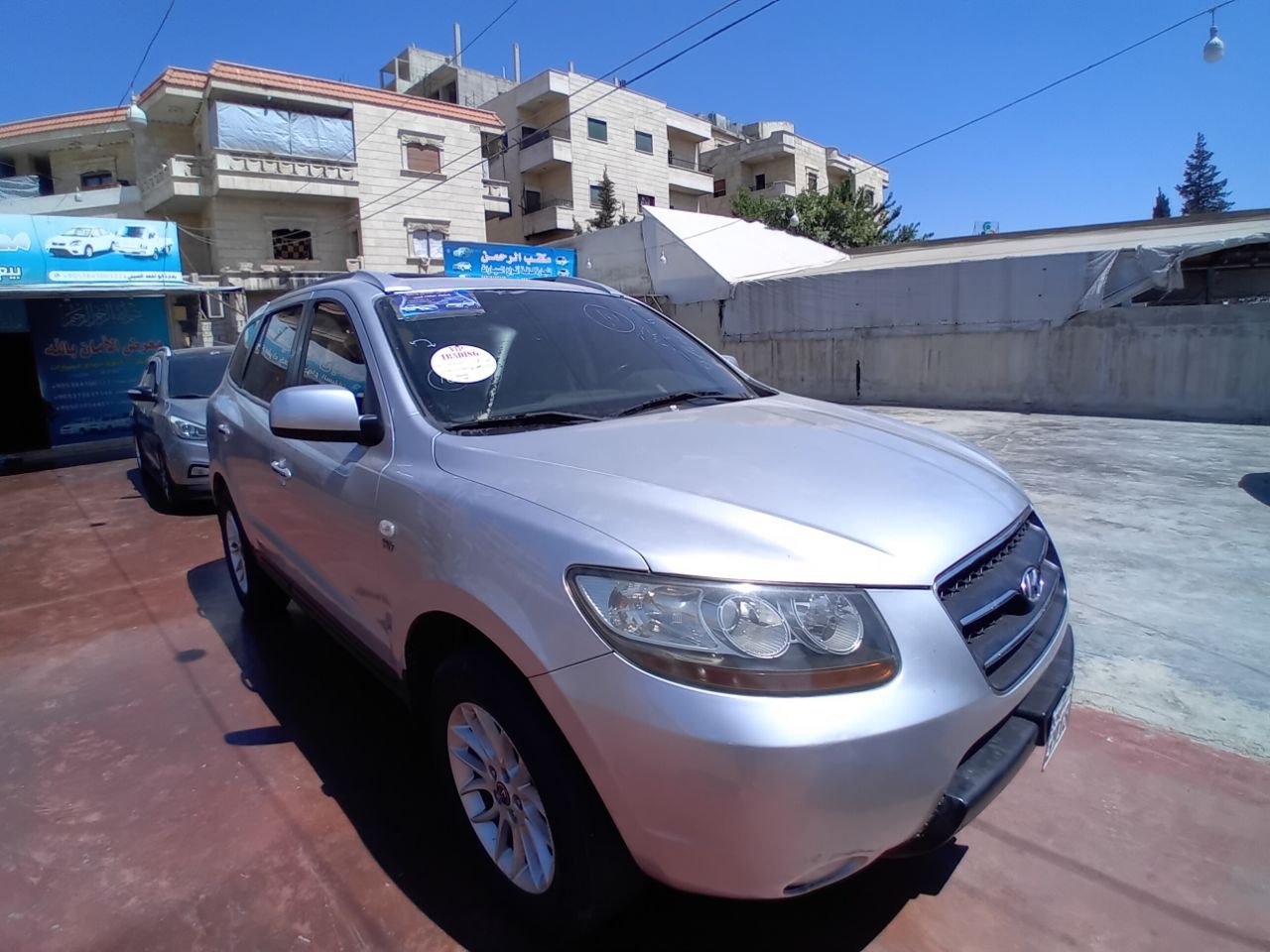 kilometrage car sale hyundai santa fe clx suv used 2007 aleppo ti image