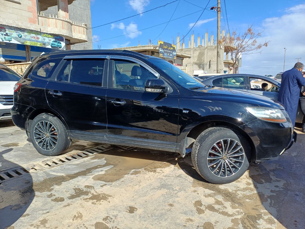 kilometrage car sale hyundai santa fe mlx suv used 2007 aleppo ll image