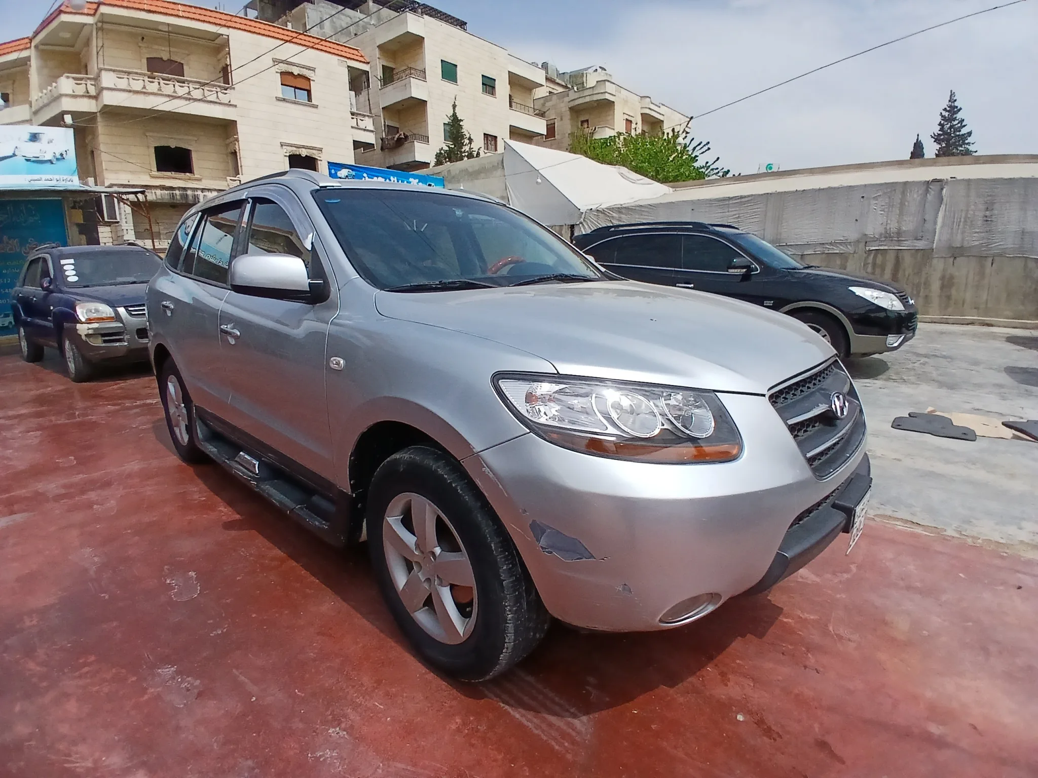 kilometrage car sale hyundai santa fe slx suv used 2007 aleppo ha image