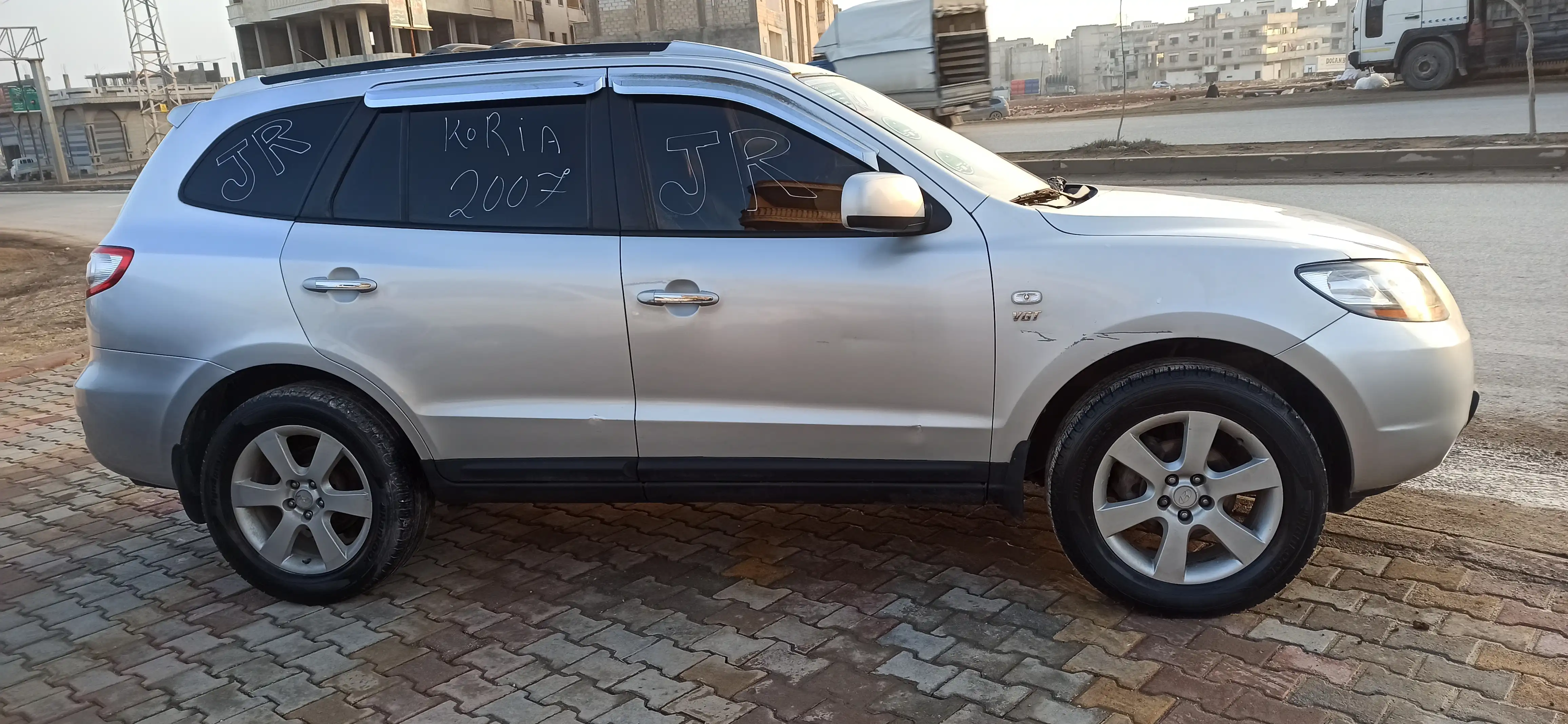 kilometrage car sale hyundai santa fe mlx suv used 2007 aleppo jb image