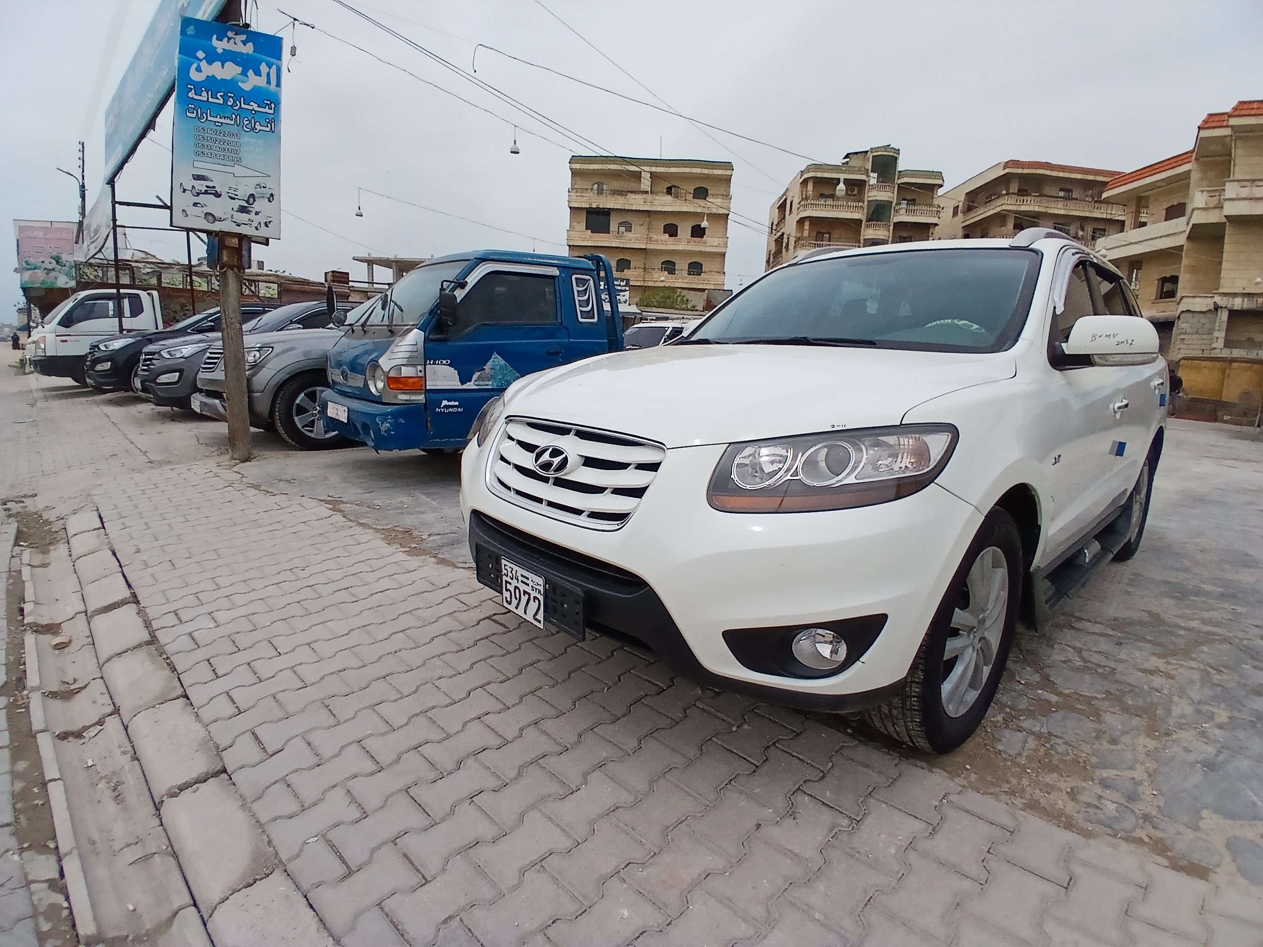 kilometrage car sale hyundai santa fe mlx suv used 2012 aleppo cb image