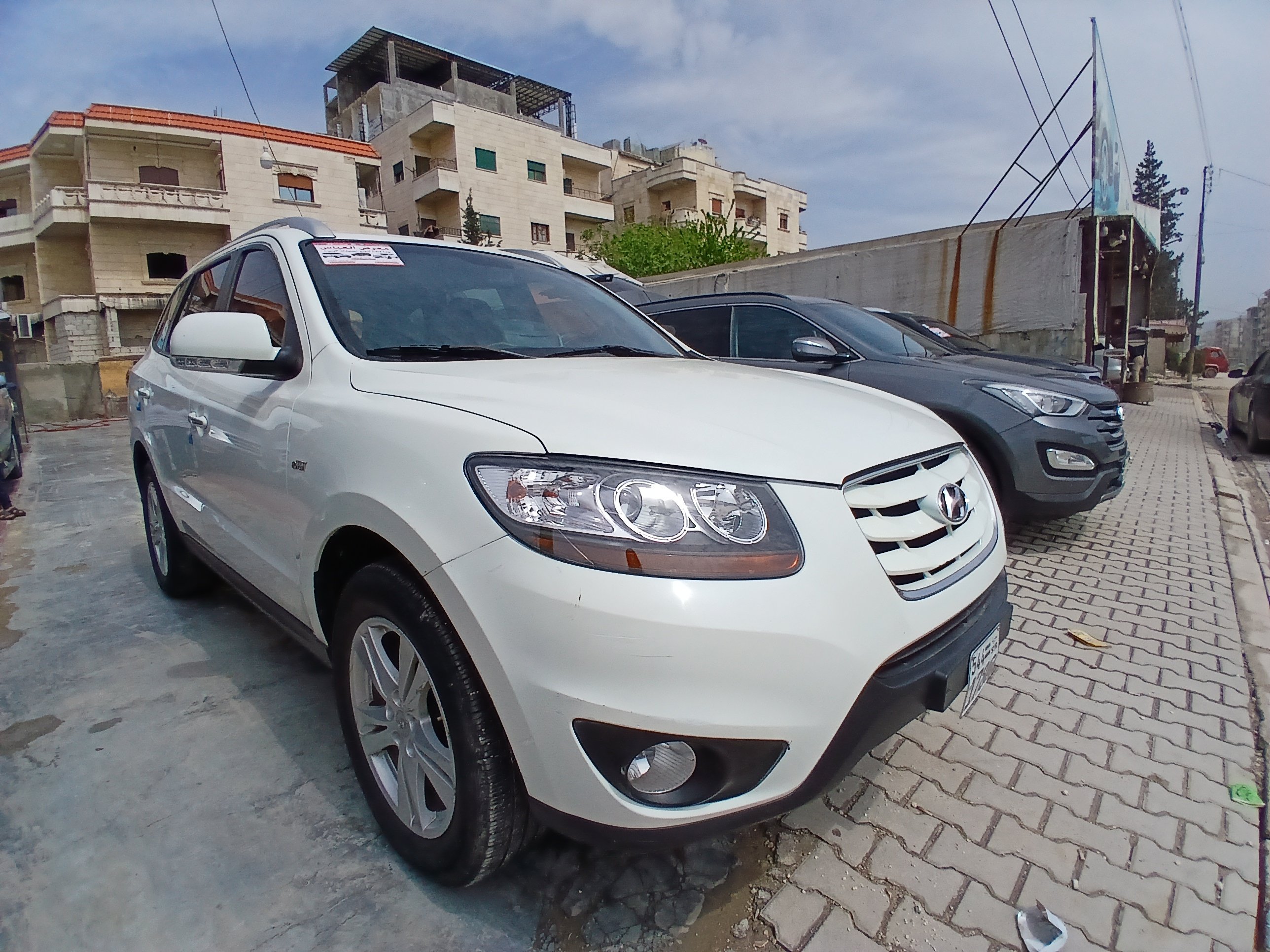 kilometrage car sale hyundai santa fe mlx suv used 2010 aleppo bh image