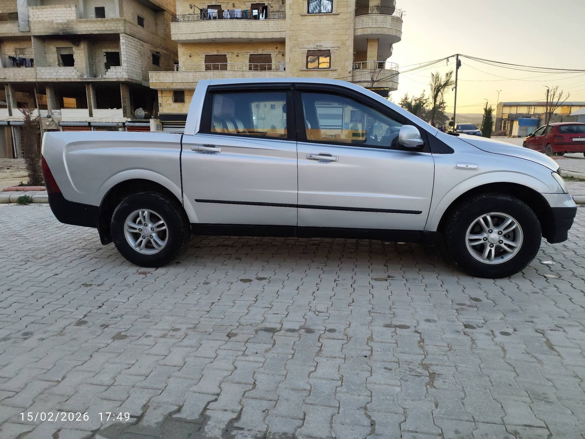 kilometrage car sale ssangyong kgm actyon sports pickup used 2007 aleppo li image