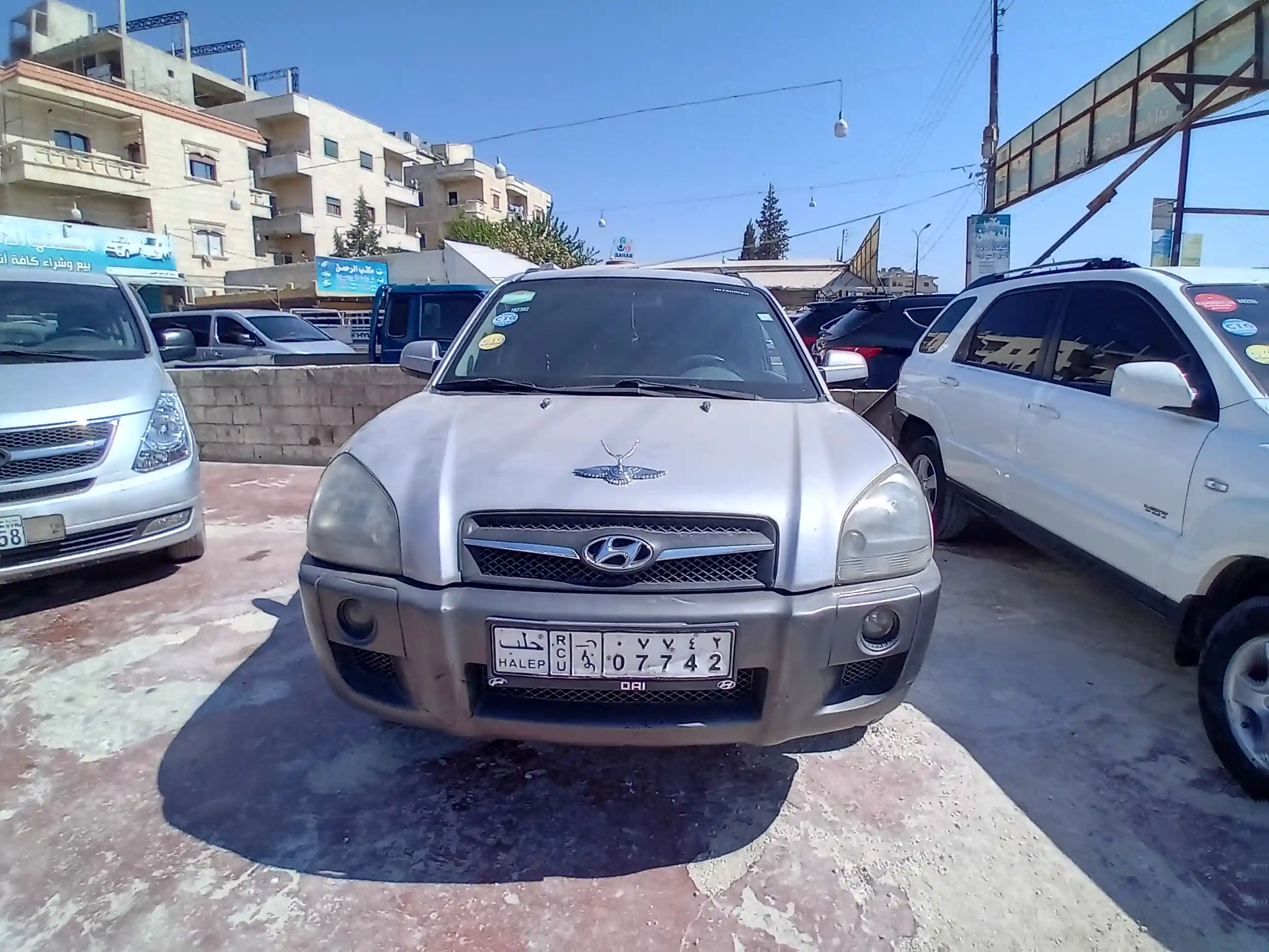 kilometrage car sale hyundai santa fe clx suv used 2007 aleppo pt image