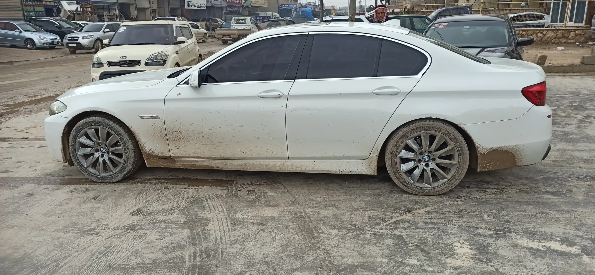 kilometrage car sale bmw 5 series 525 d sedan used 2013 aleppo rb image