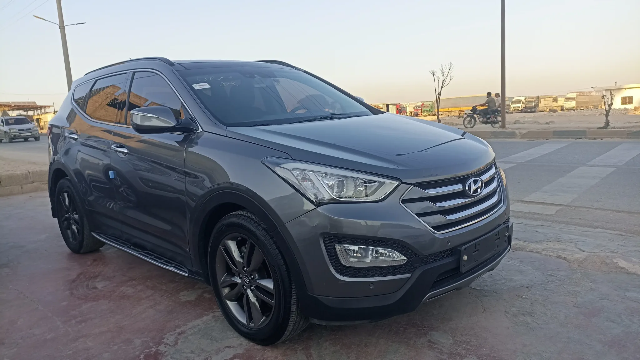 kilometrage car sale hyundai santa fe evgt suv used 2013 aleppo uu image