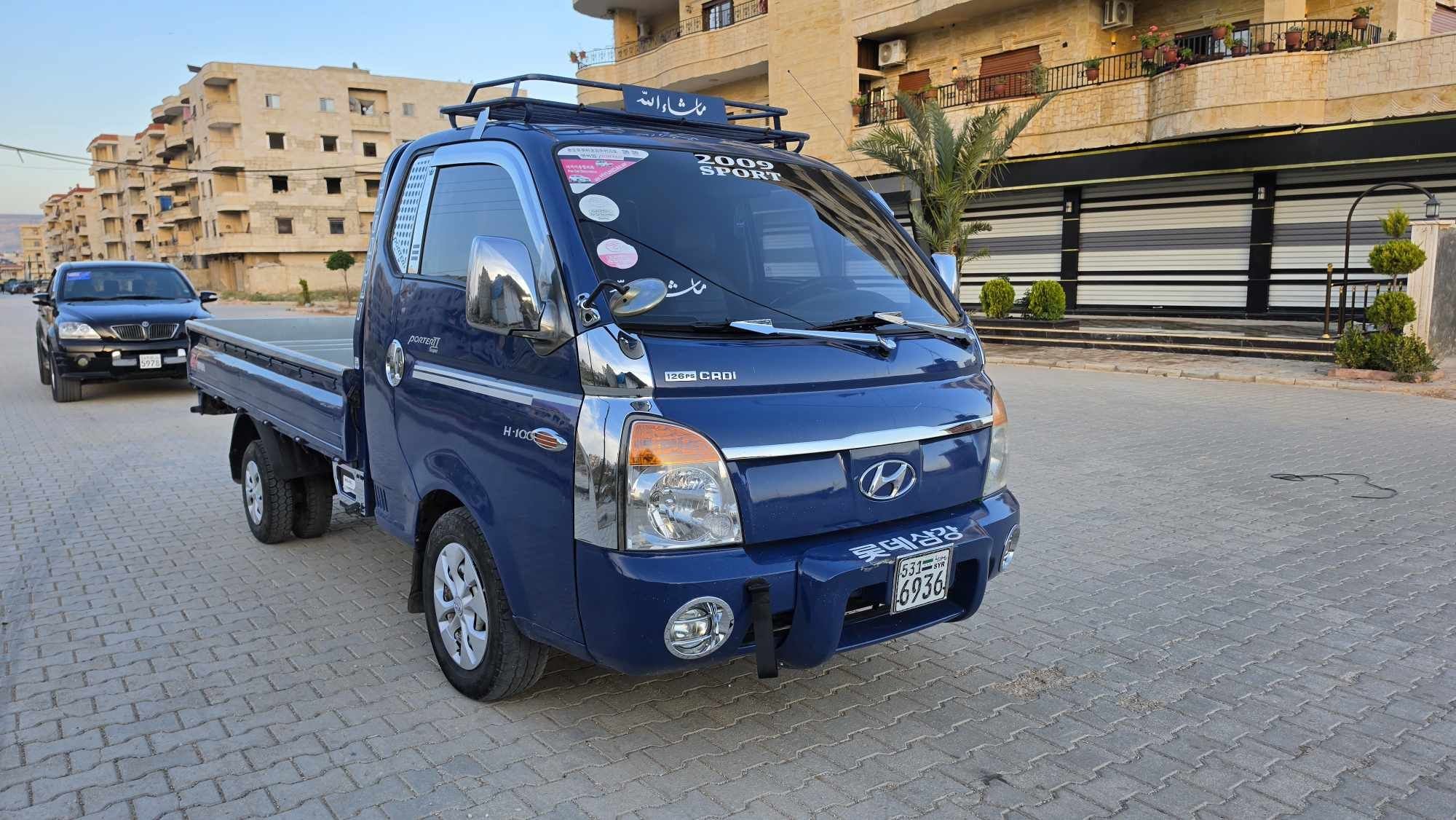 kilometrage car sale hyundai porter ii 2 crdi pickup used 2009 aleppo vd image