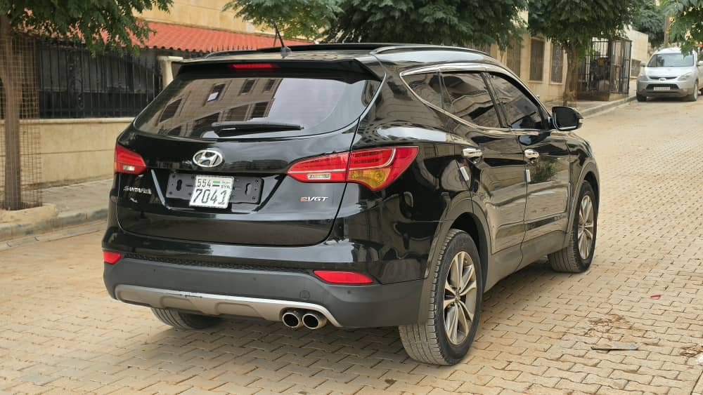 kilometrage car sale hyundai santa fe e vgt suv used 2015 aleppo dq image
