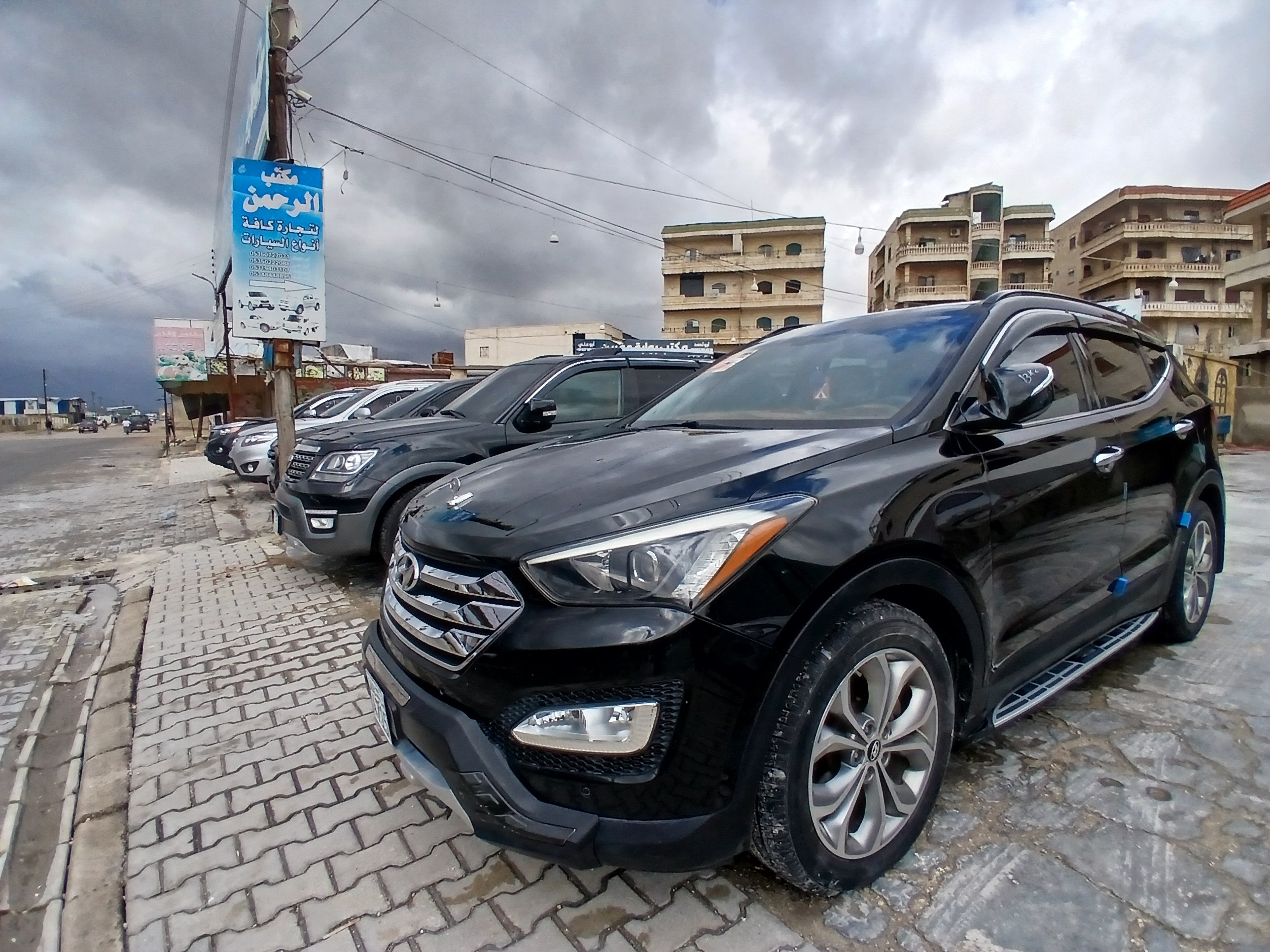 kilometrage car sale hyundai santa fe evgt suv used 2013 aleppo im image