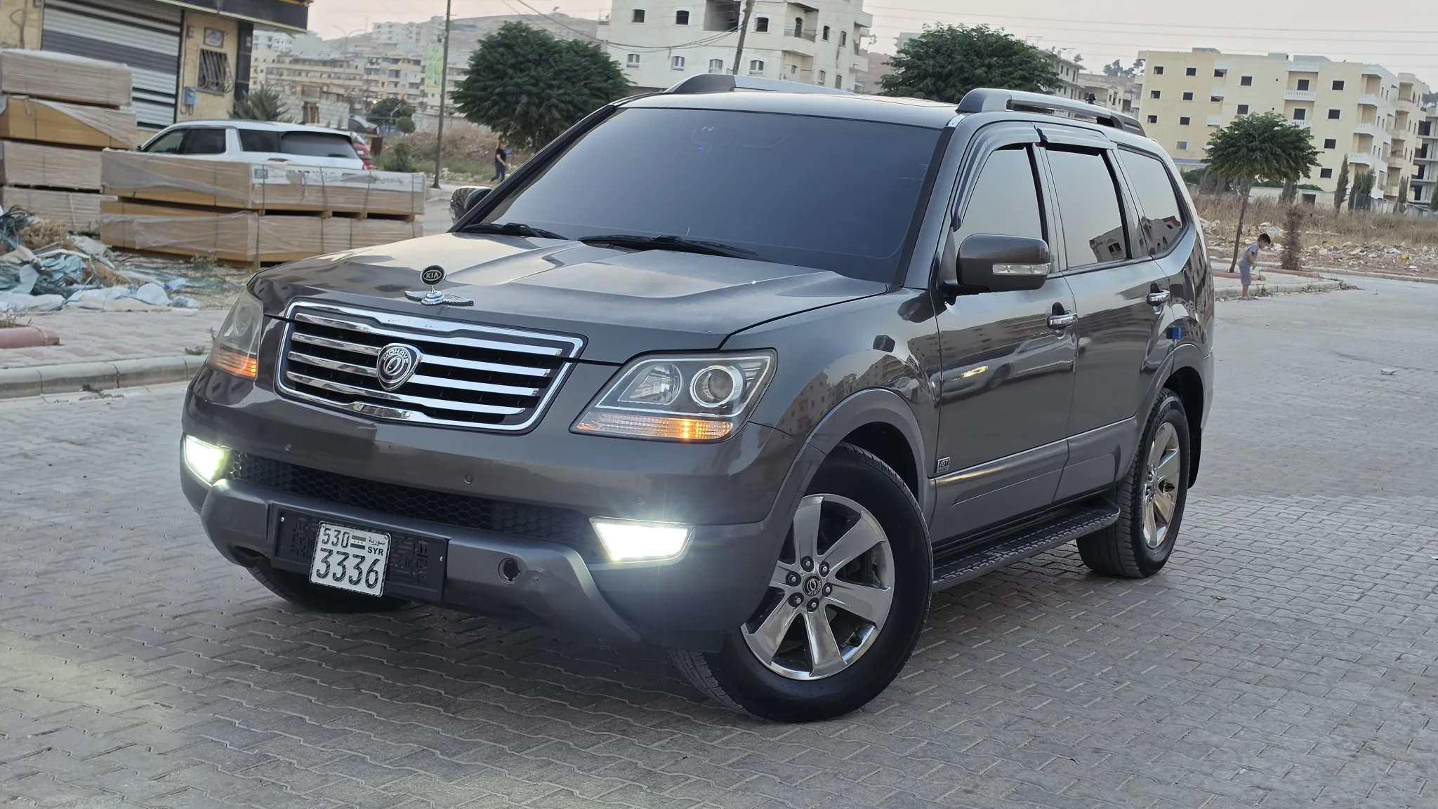 kilometrage car sale kia mohave jv 300 sedan used 2012 aleppo qn card image