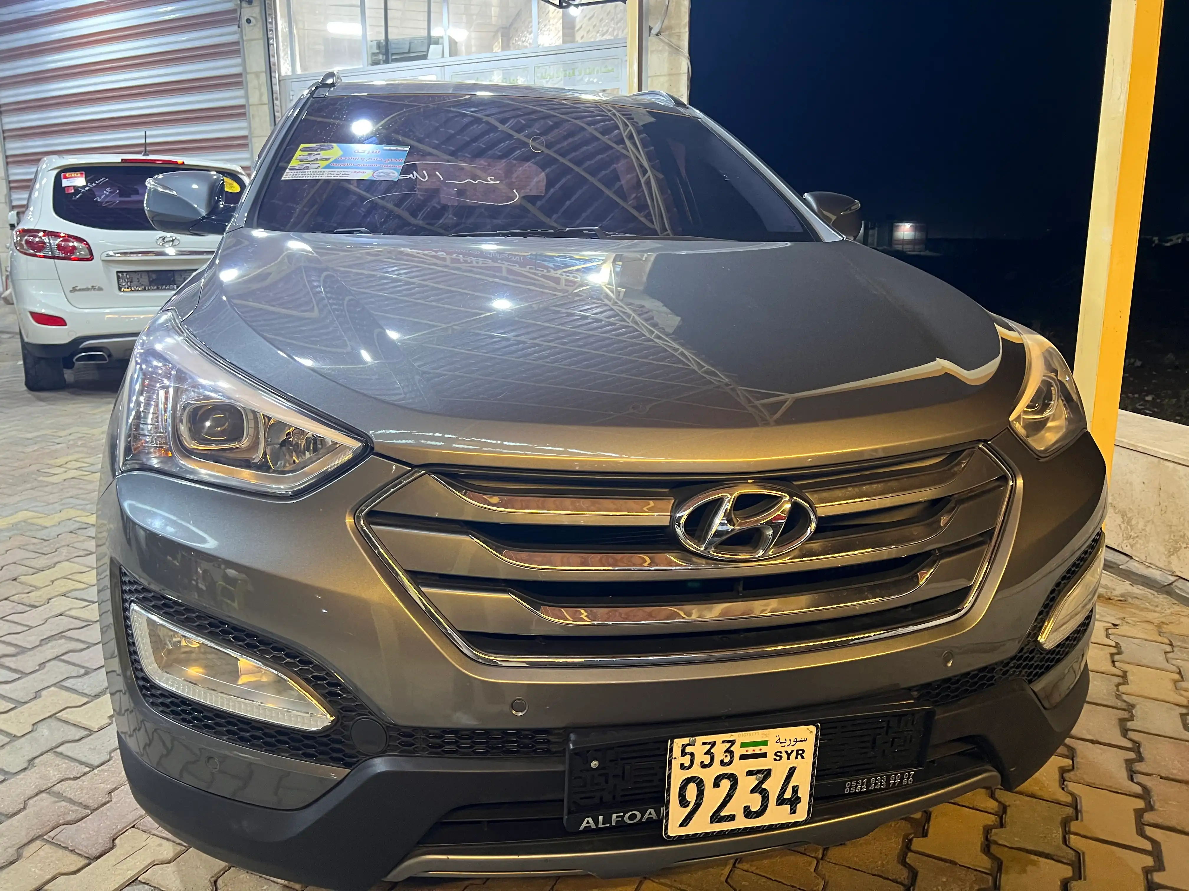 kilometrage car sale hyundai santa fe evgt suv used 2015 aleppo nl image