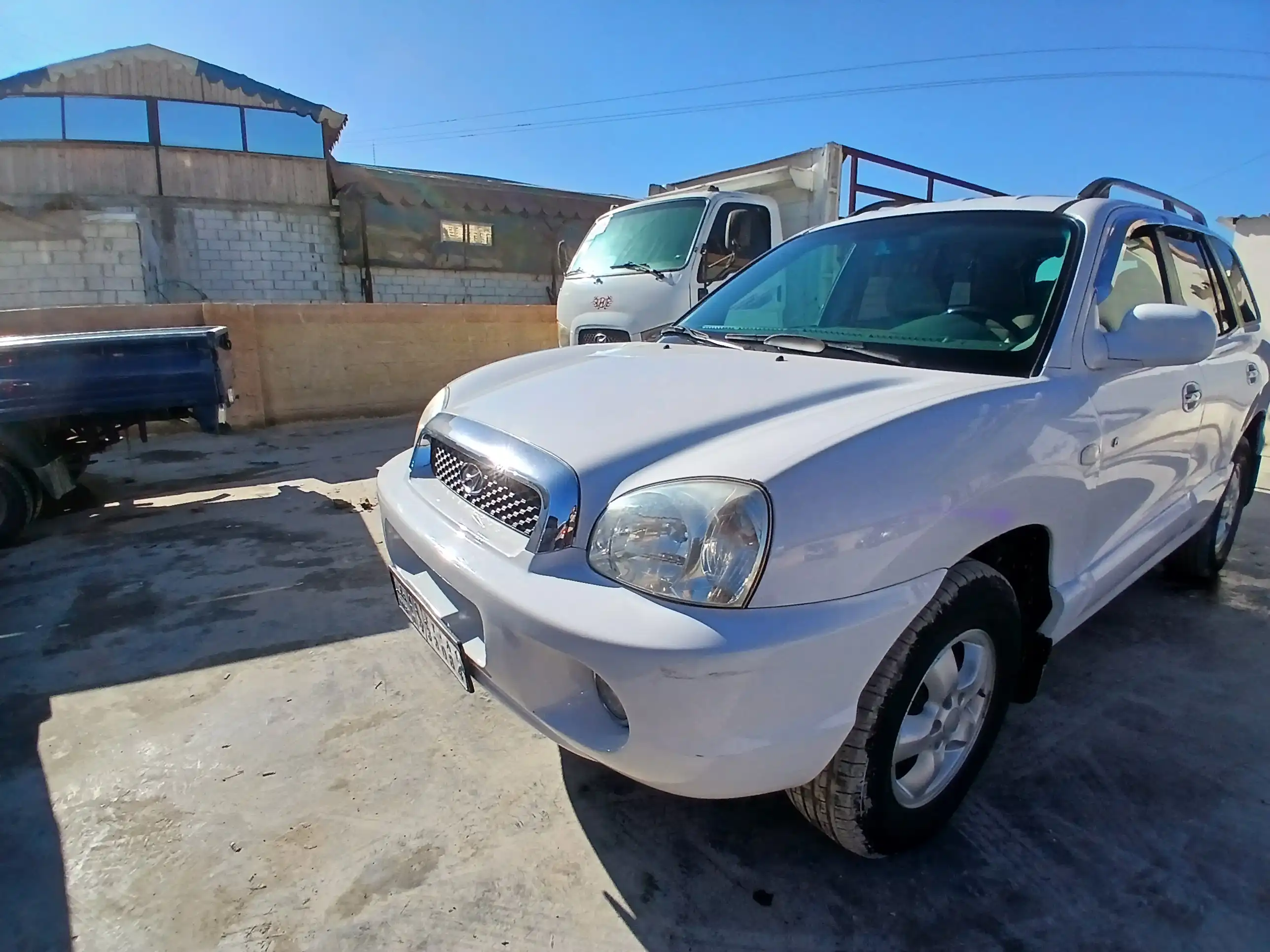 kilometrage car sale hyundai santa fe gold suv used 2005 aleppo wx card image