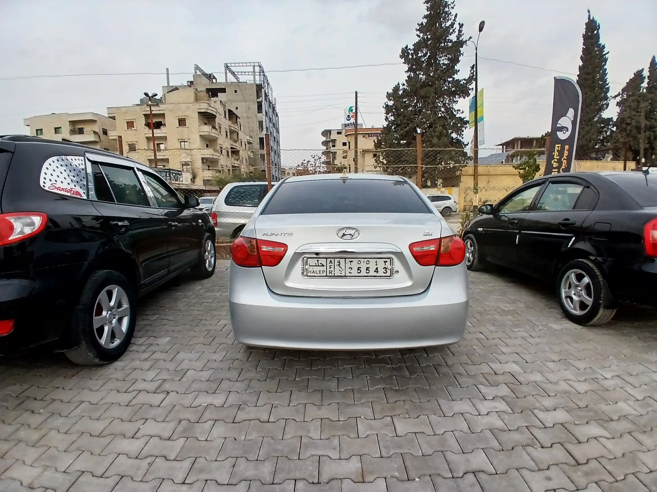 kilometrage car sale hyundai avante e16 sedan used 2007 aleppo zp image